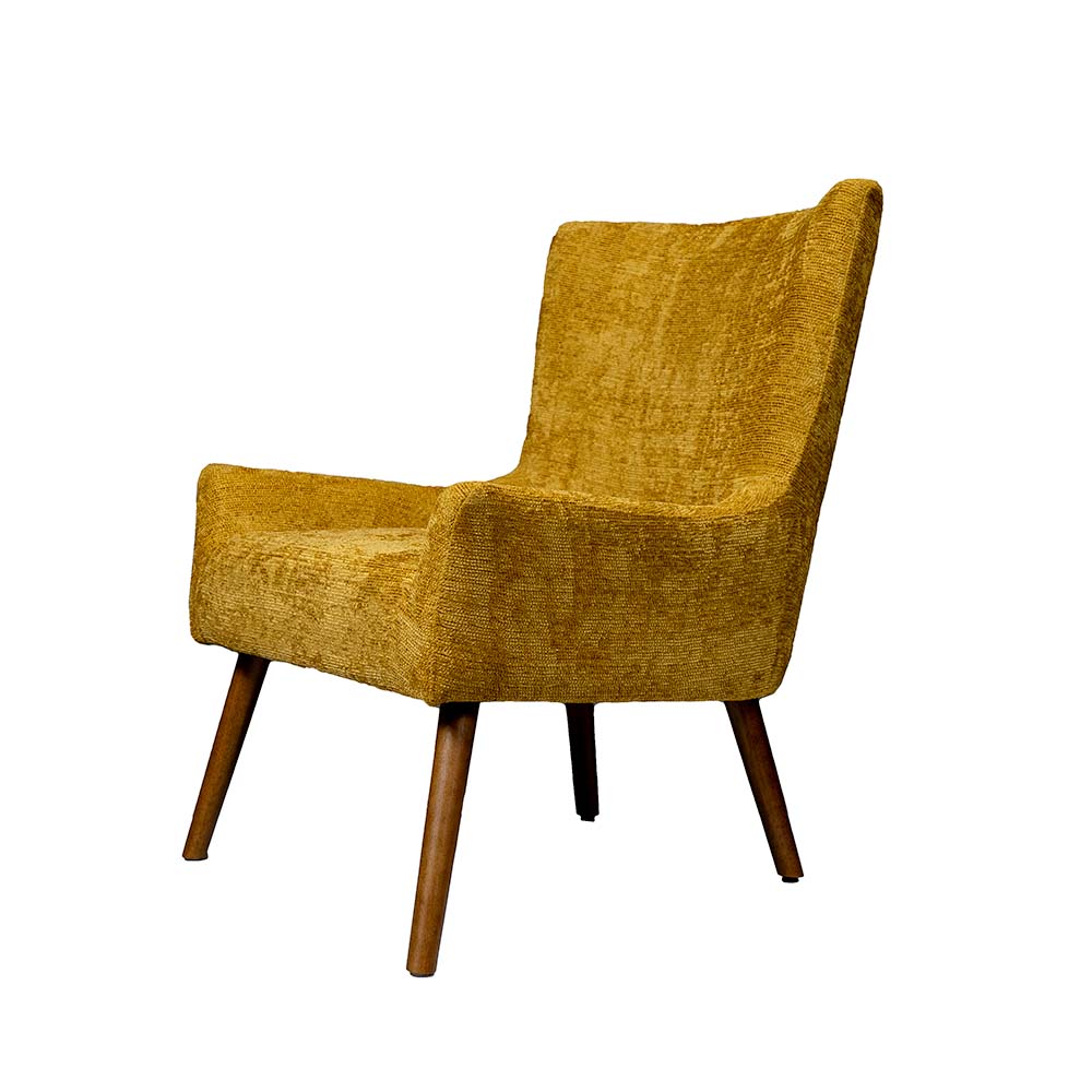 Esprit Fabric Chair in Elise Mustard Online Warehouse Sale