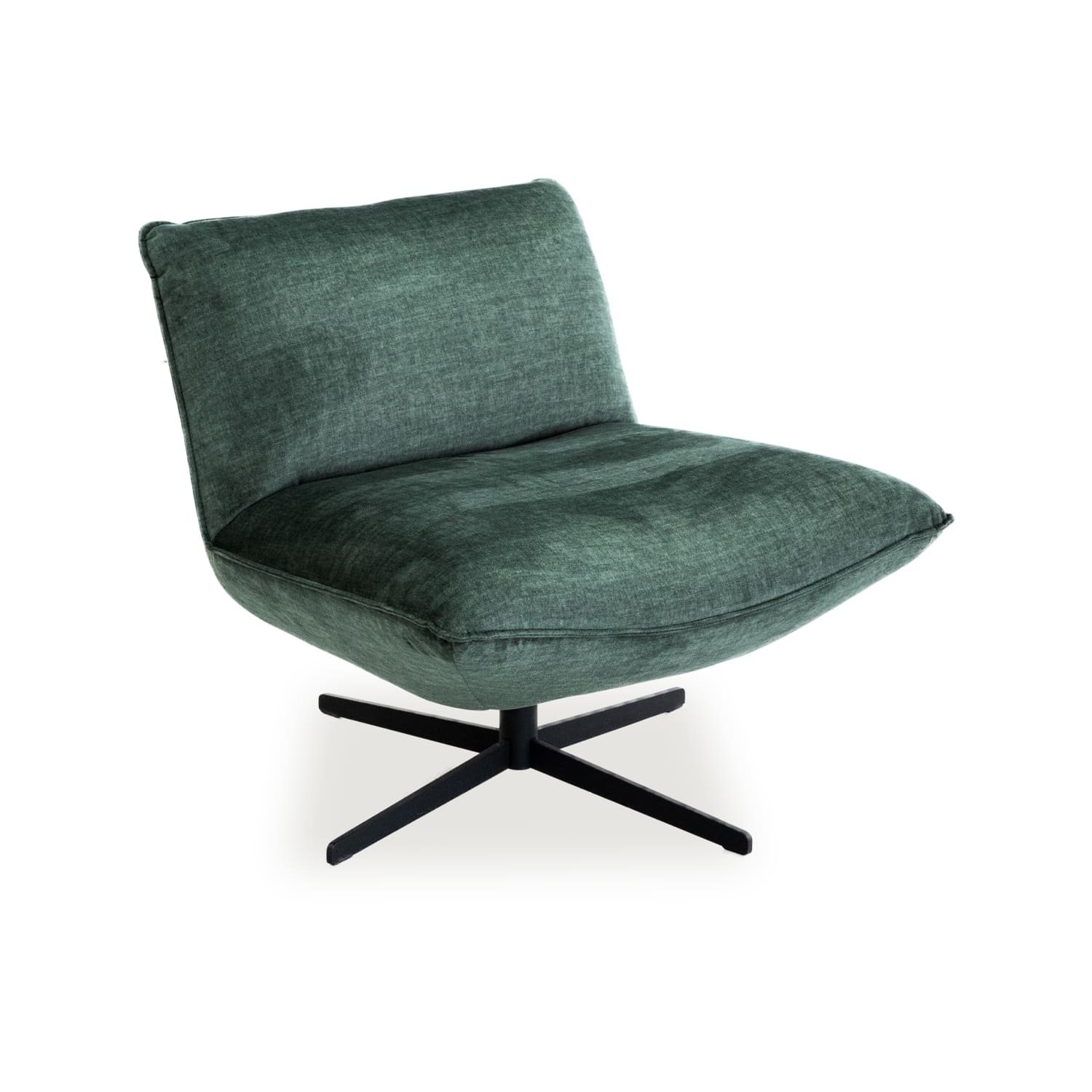 Global Vogue Velvet Swivel Chair