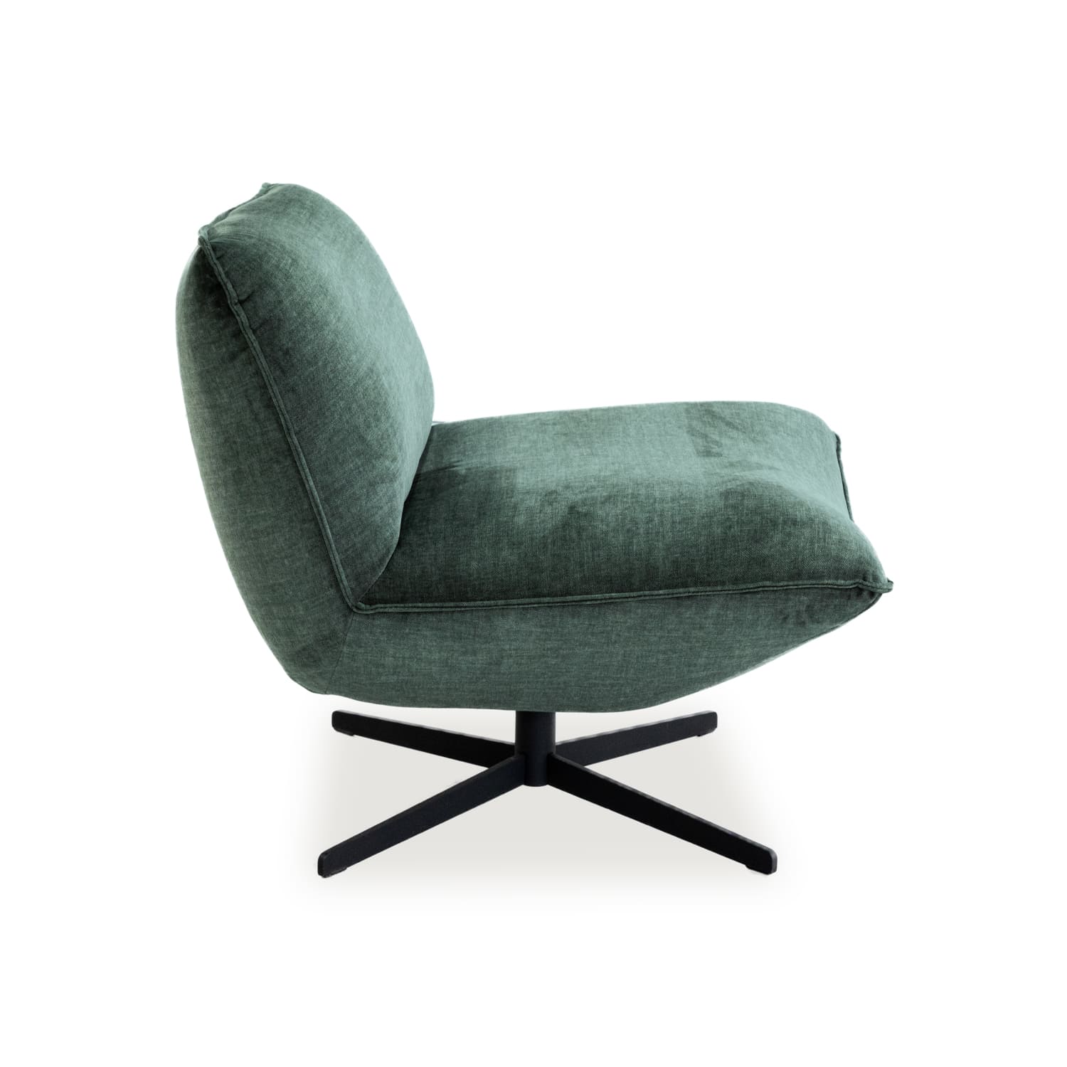 Global Vogue Velvet Swivel Chair