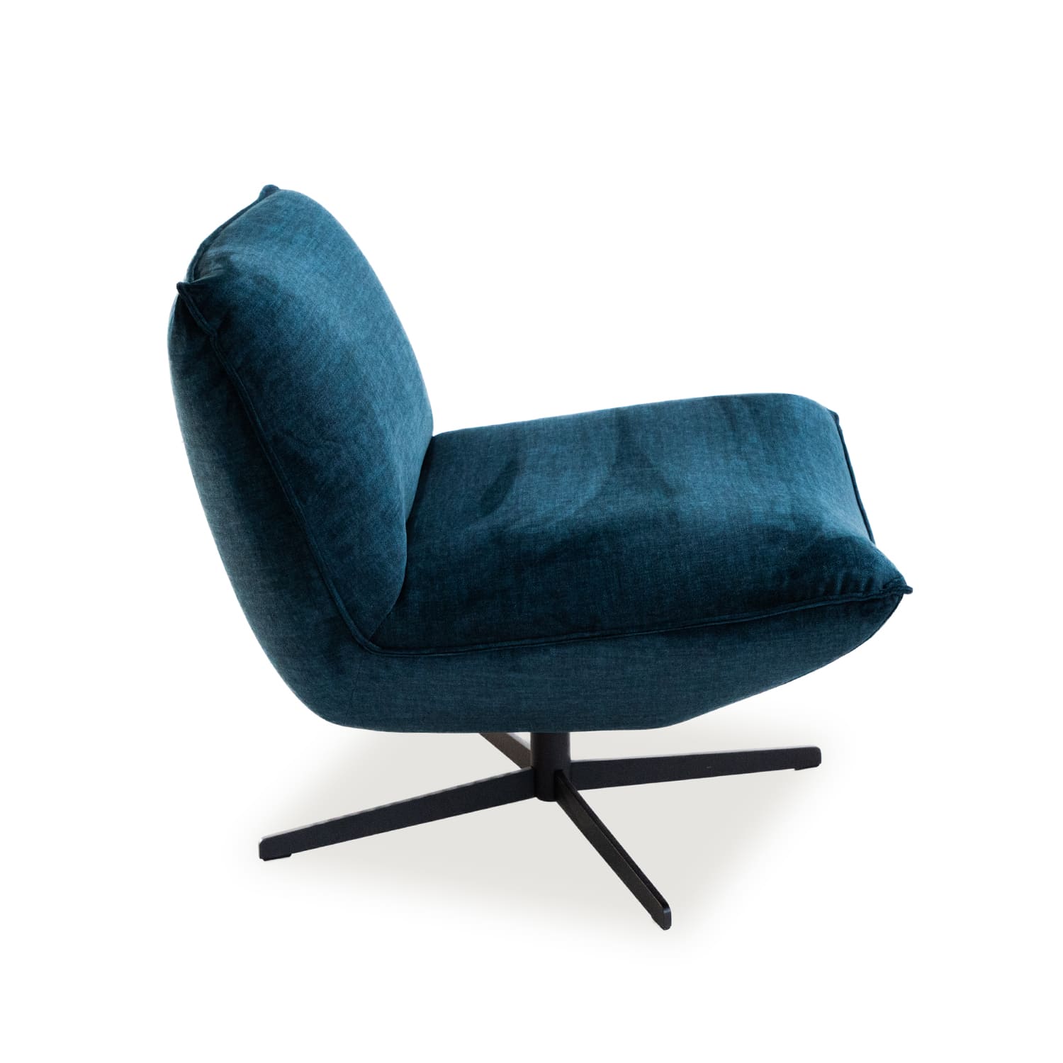 Global Vogue Velvet Swivel Chair