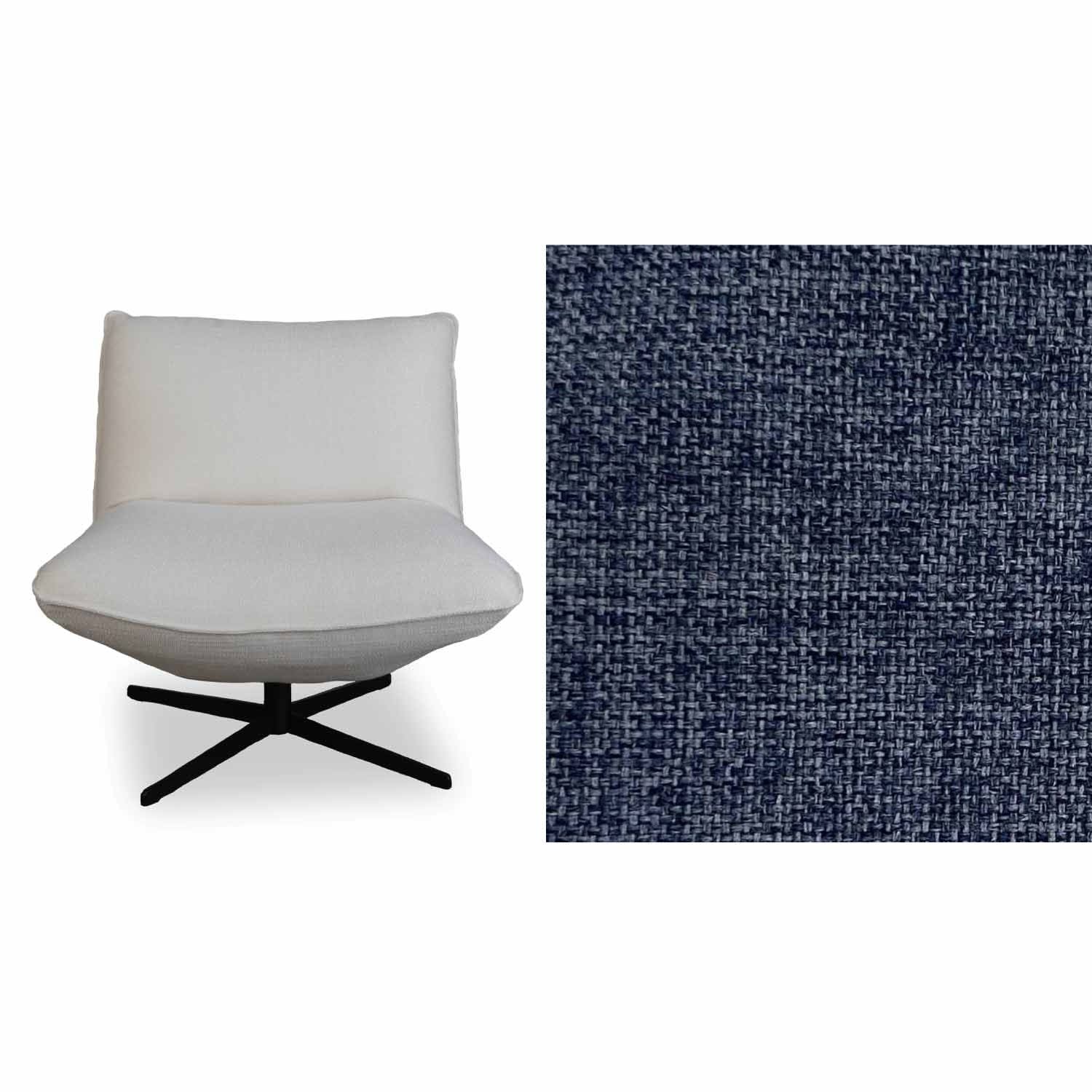 Global Fabric Swivel Chair