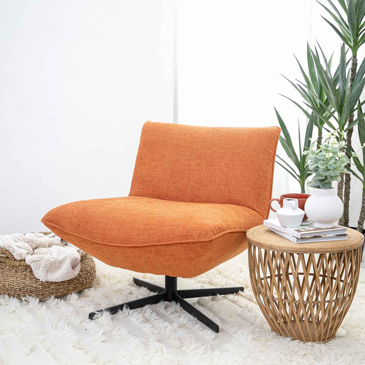 Global Fabric Swivel Chair