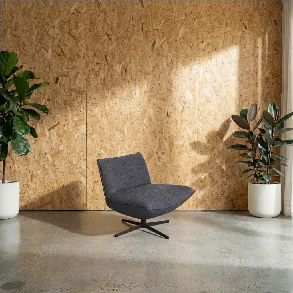 Global Fabric Swivel Chair