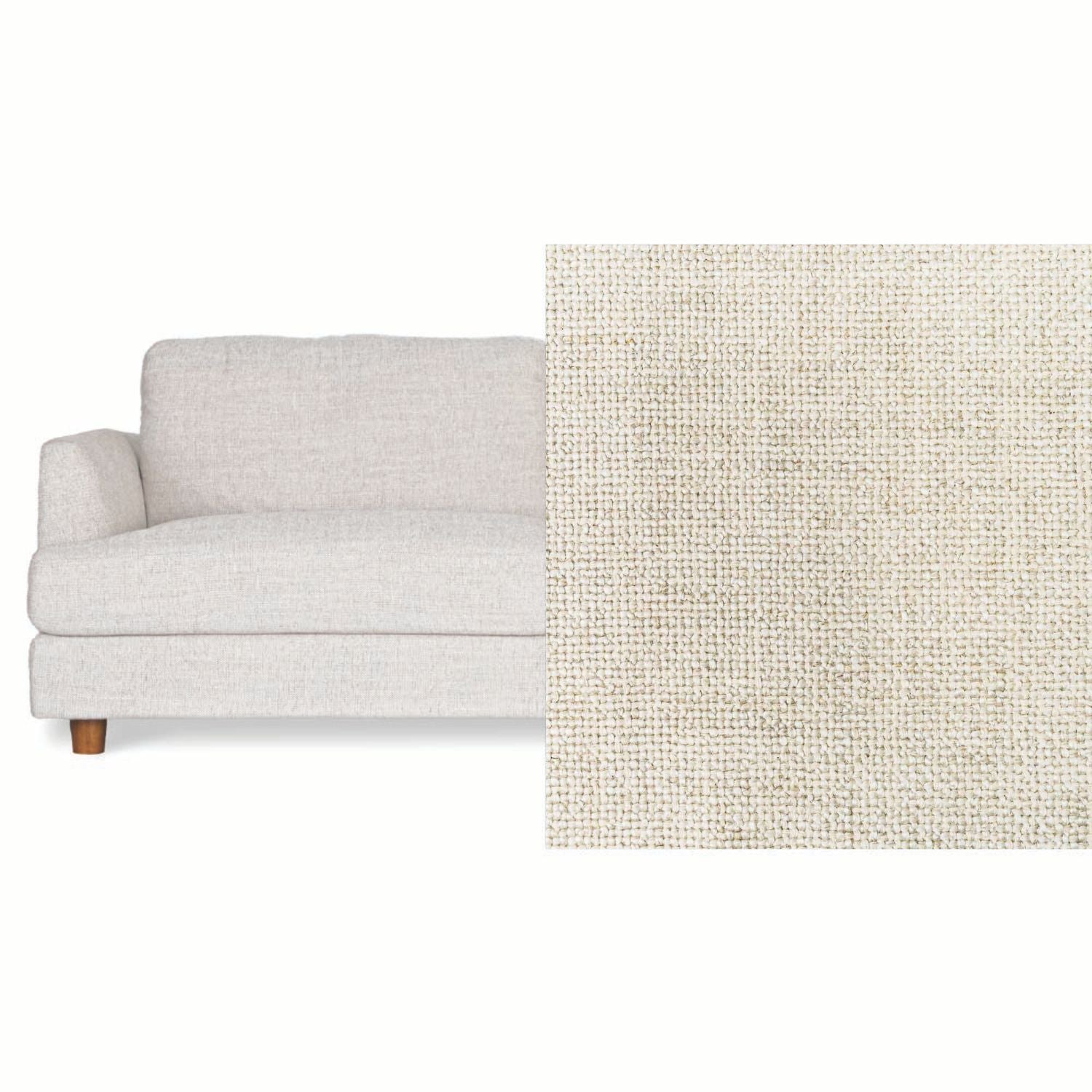 Haven Fabric 3 Seat Sofa