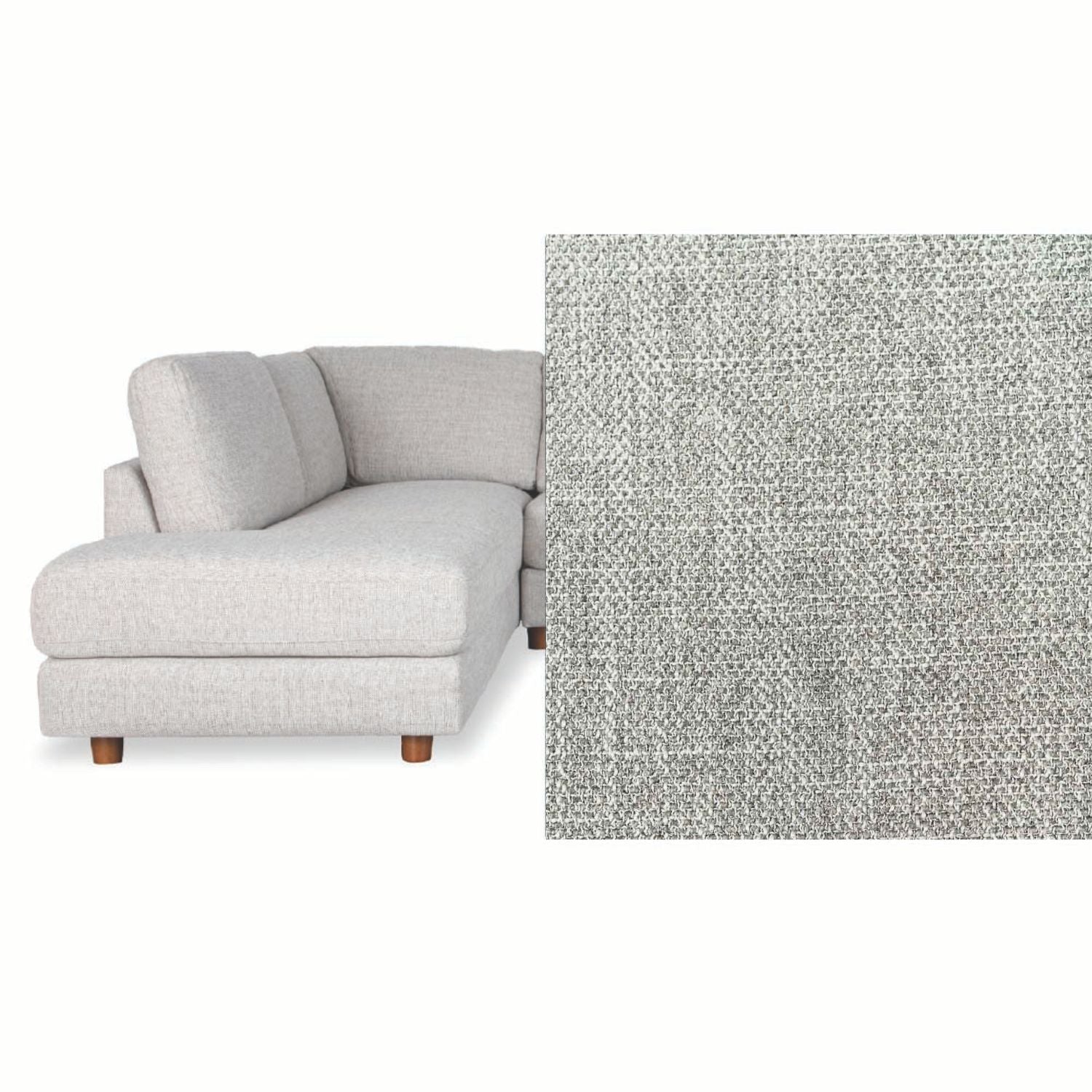 Haven Fabric Right Side Facing Chaise Lounge