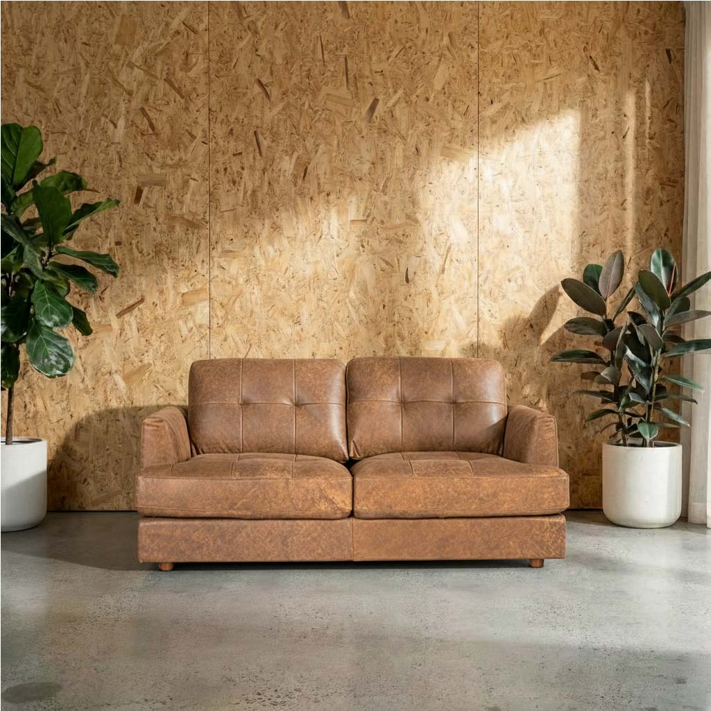 Harmony Leather 2.5 Seat Sofa