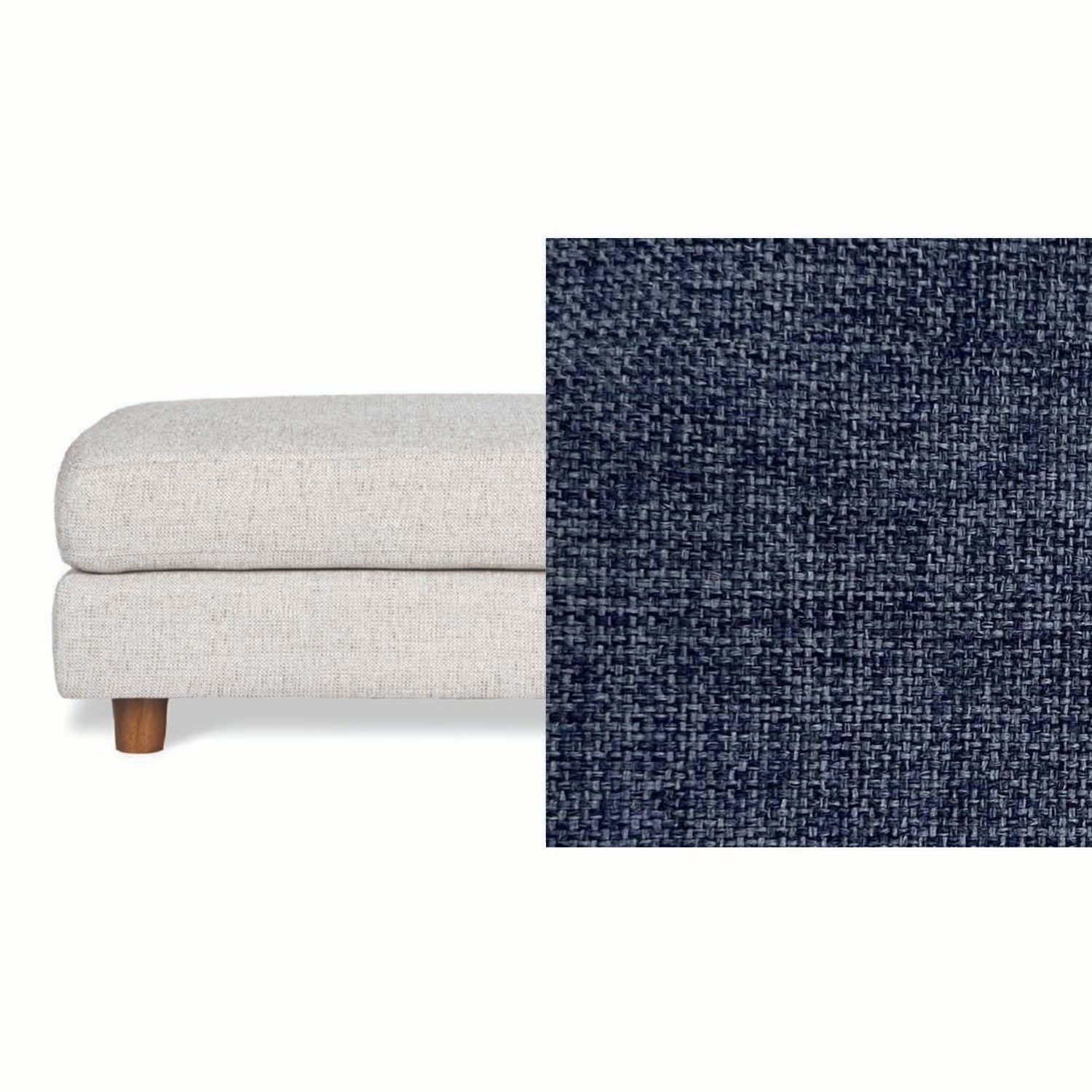 Haven Fabric Ottoman