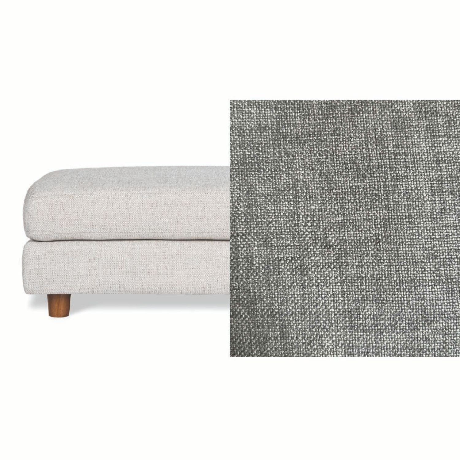 Haven Fabric Ottoman