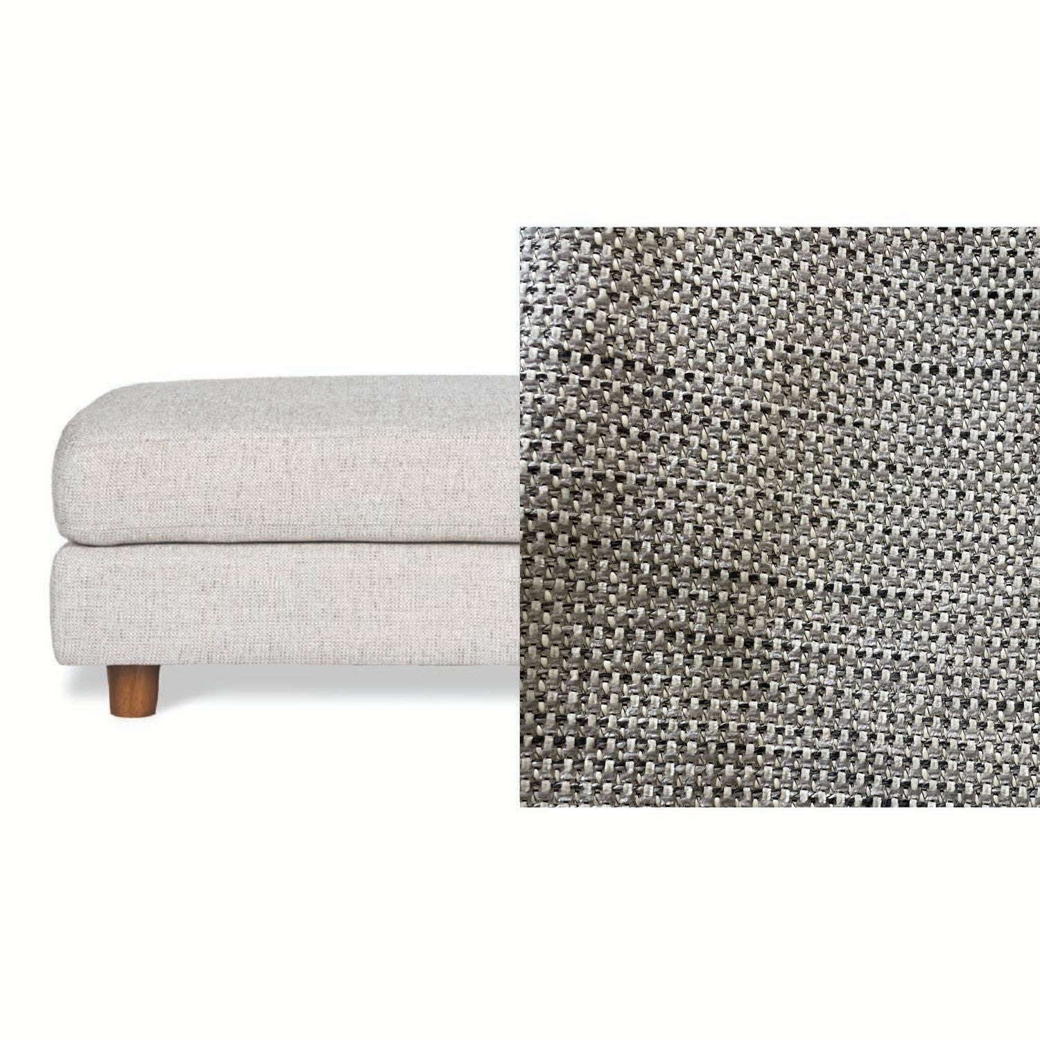 Haven Fabric Ottoman