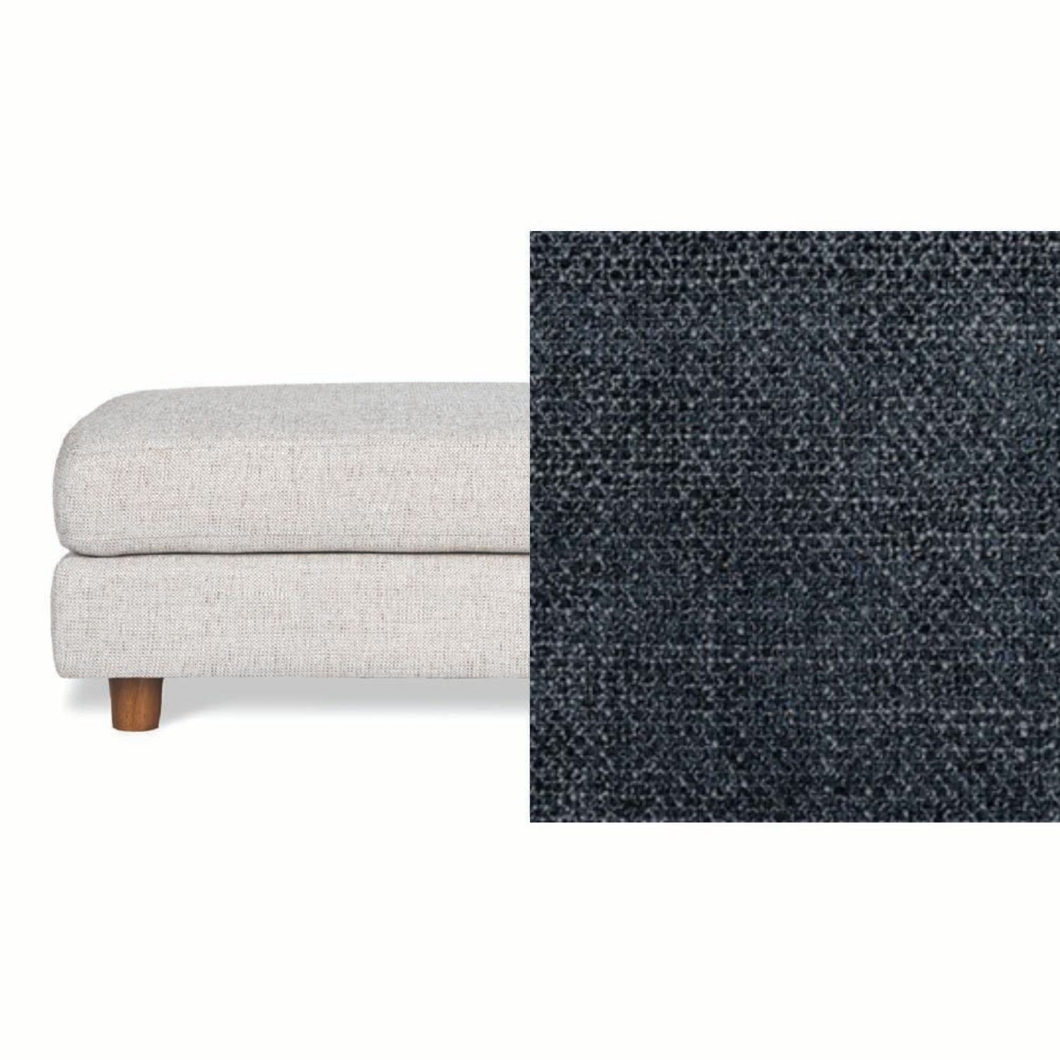Haven Fabric Ottoman