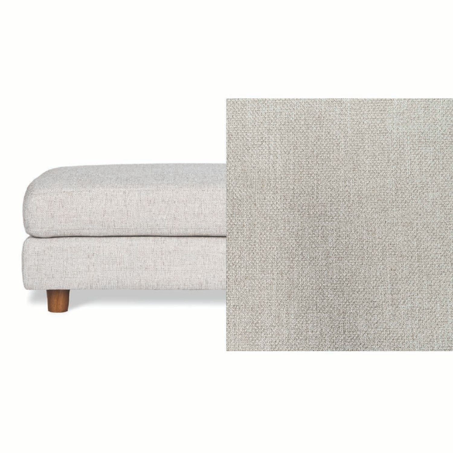 Haven Fabric Ottoman