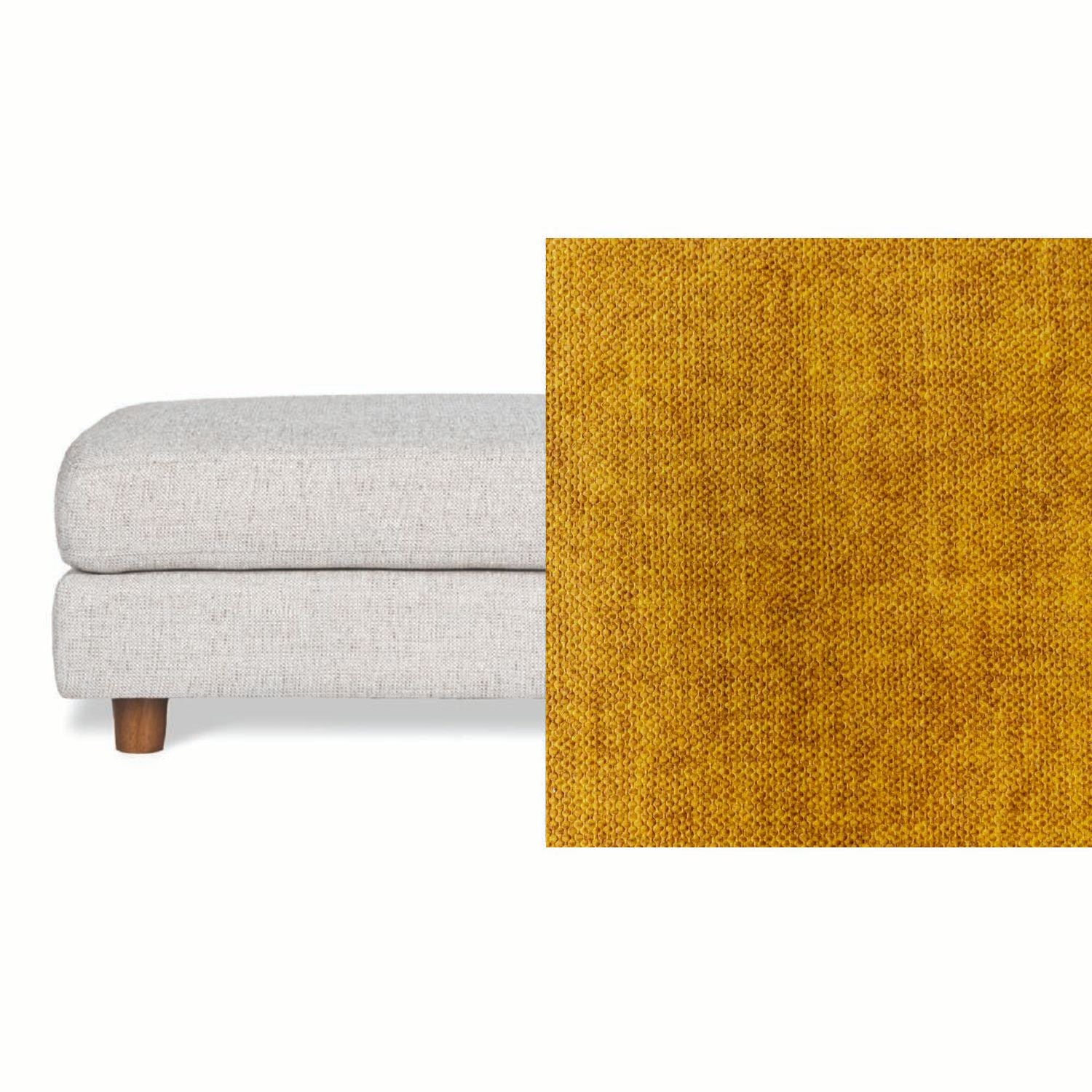Haven Fabric Ottoman