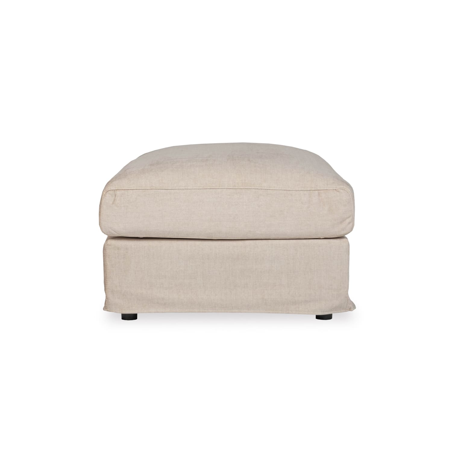 Janson Vogue Velvet Large Ottoman