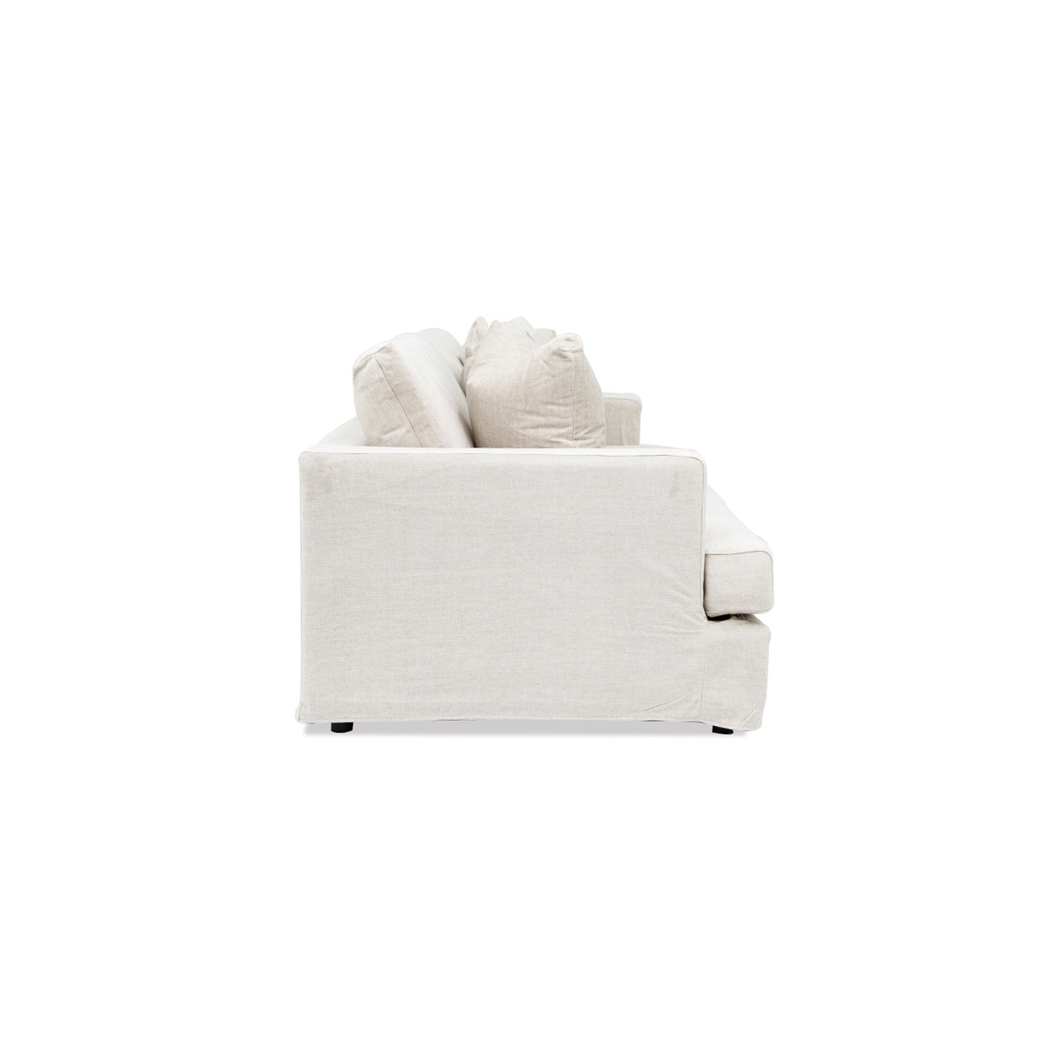 Janson Vogue Velvet 4 Seat Sofa in Vogue Cream Online Warehouse Sale