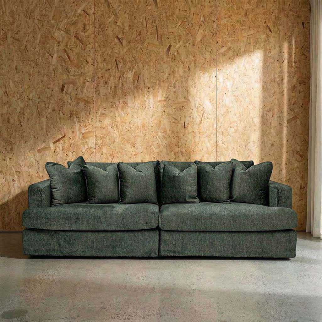 Janson Vogue Velvet 3 Seat Sofa