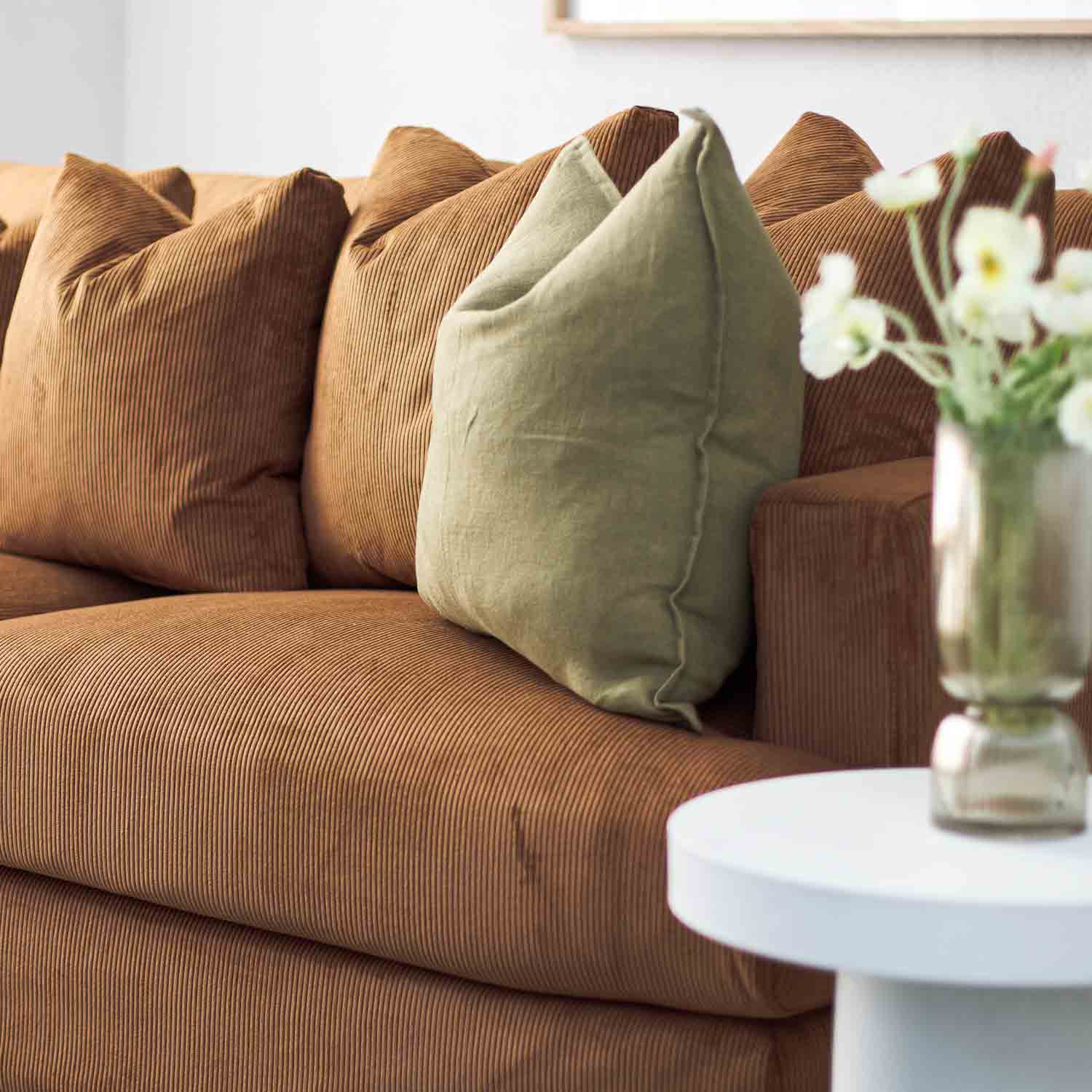 Janson Corduroy 3 Seat Sofa