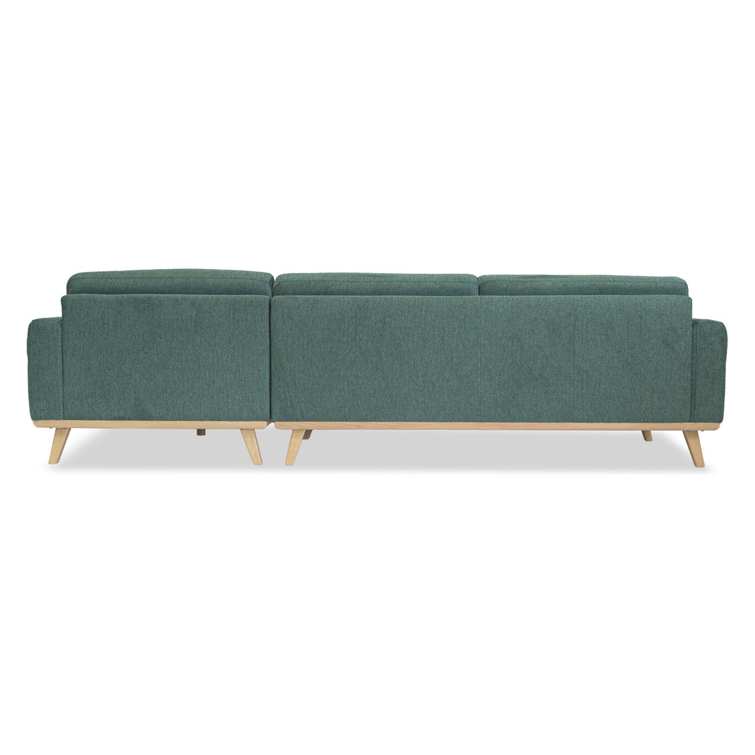 Kate Fabric Right Side Facing Chaise Lounge in Delta Seaweed | The Drop