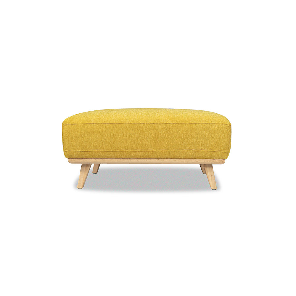 Kate Fabric Ottoman in Delta Marigold Online Warehouse Sale