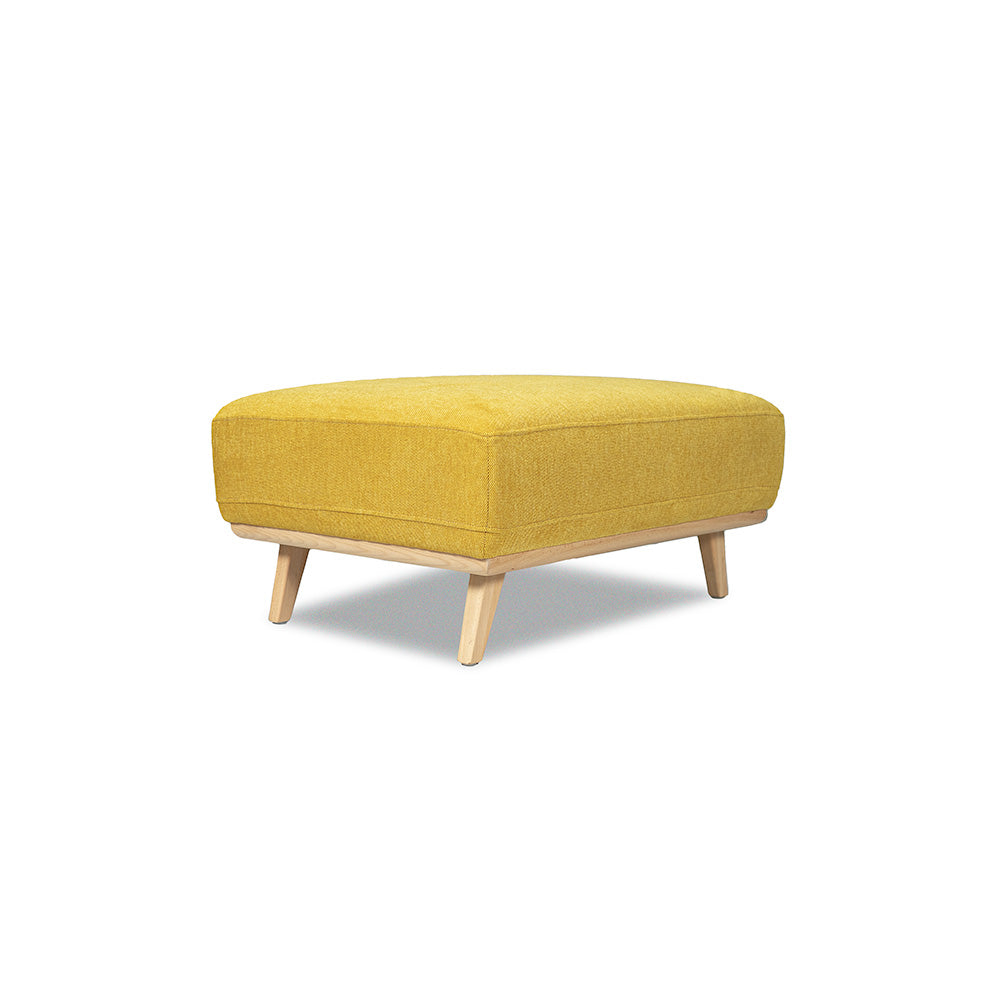 Kate Fabric Ottoman in Delta Marigold Online Warehouse Sale