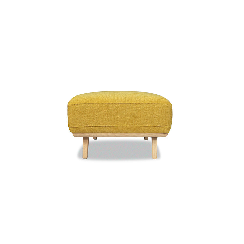 Kate Fabric Ottoman in Delta Marigold Online Warehouse Sale