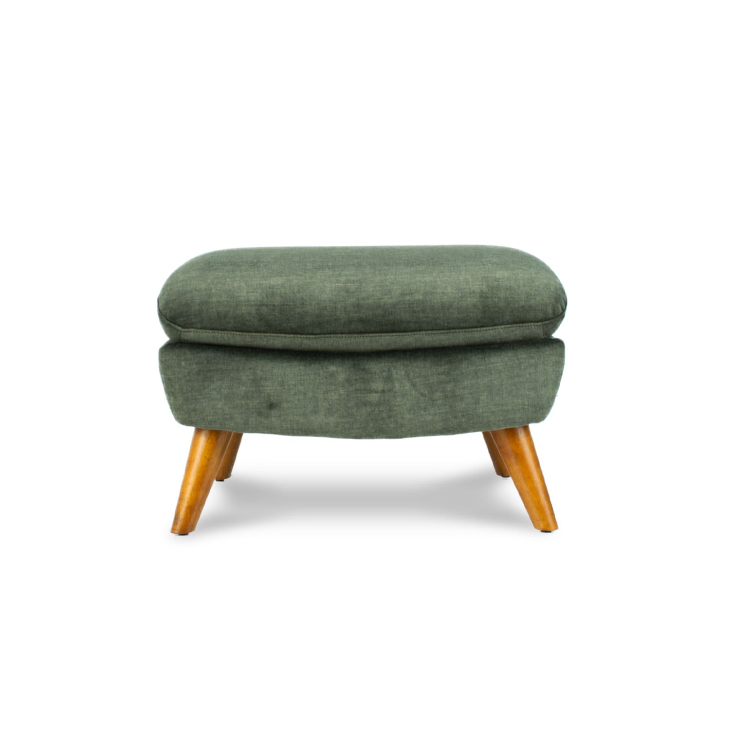 Lunar Vogue Velvet Ottoman