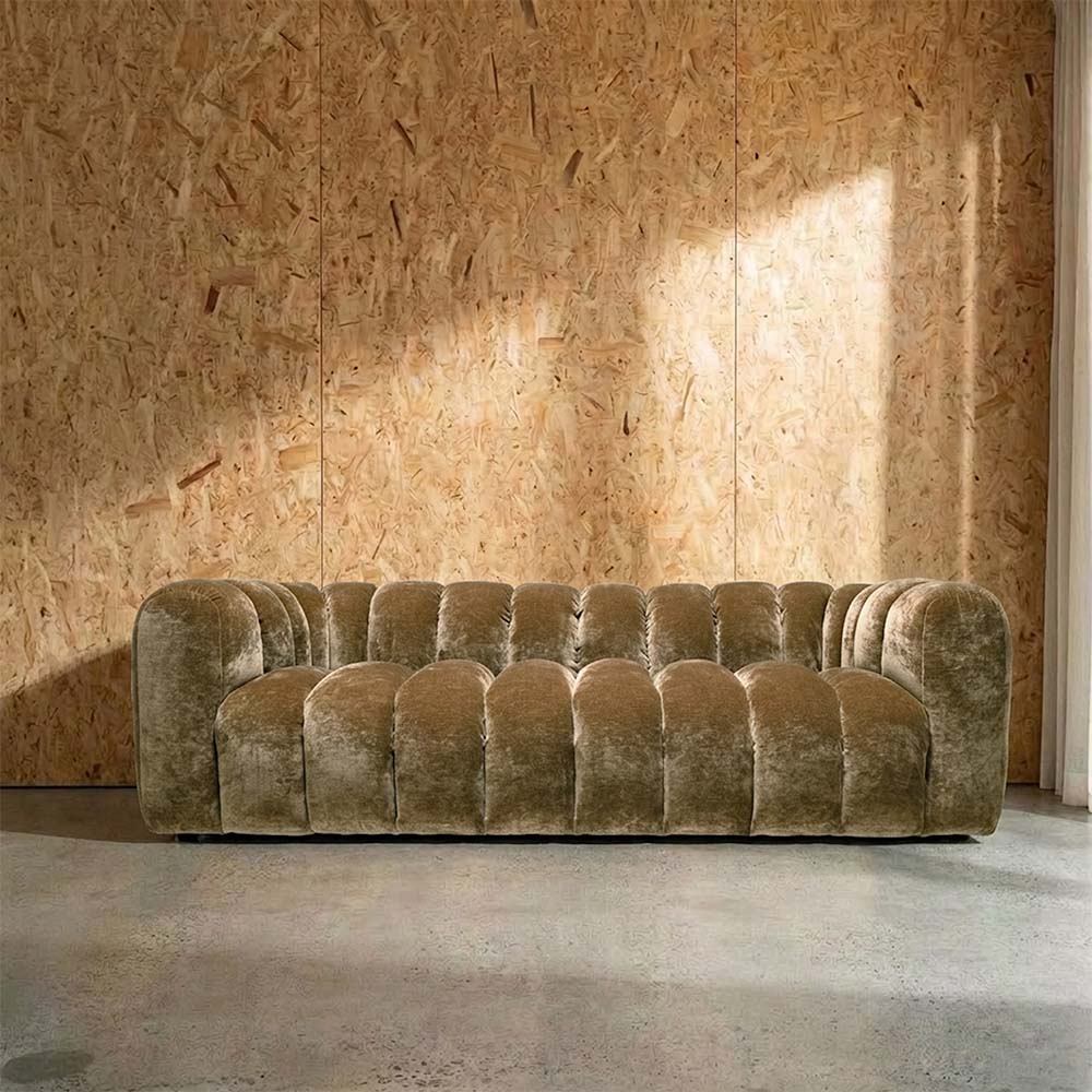 Lennox Fabric 3 Seat Sofa