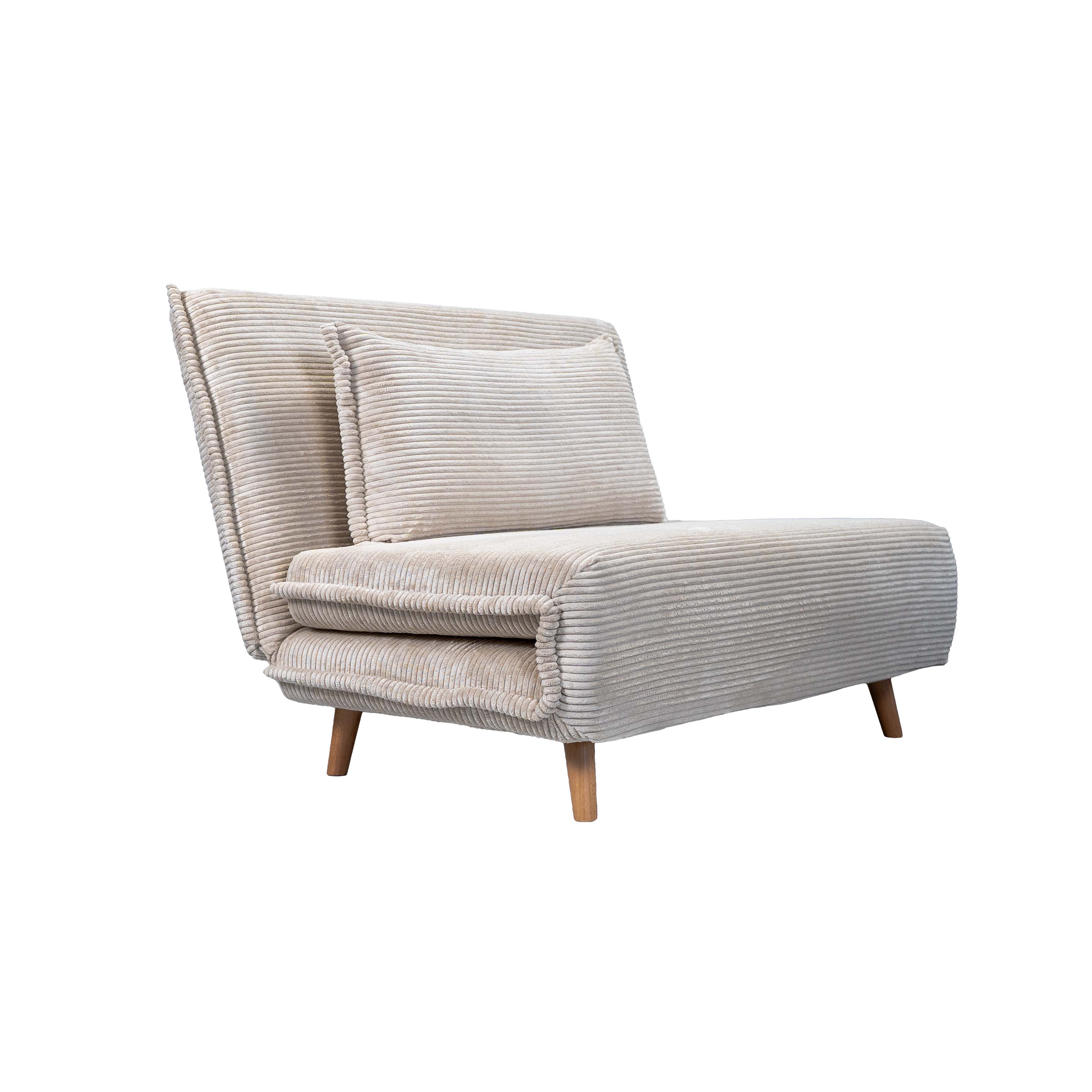 Leonard Corduroy 1.5 Seat Sofa Bed