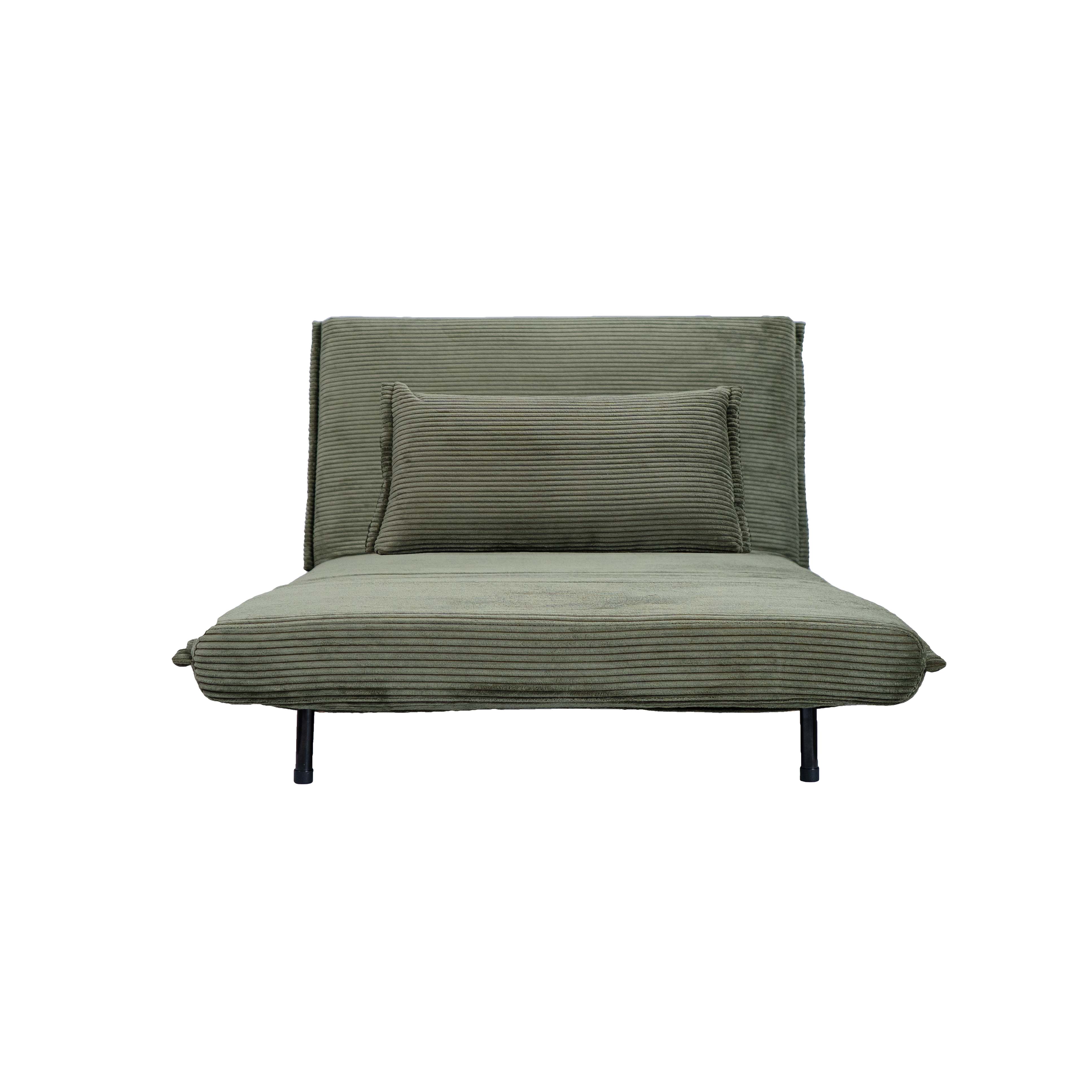 Leonard Corduroy 1.5 Seat Sofa Bed