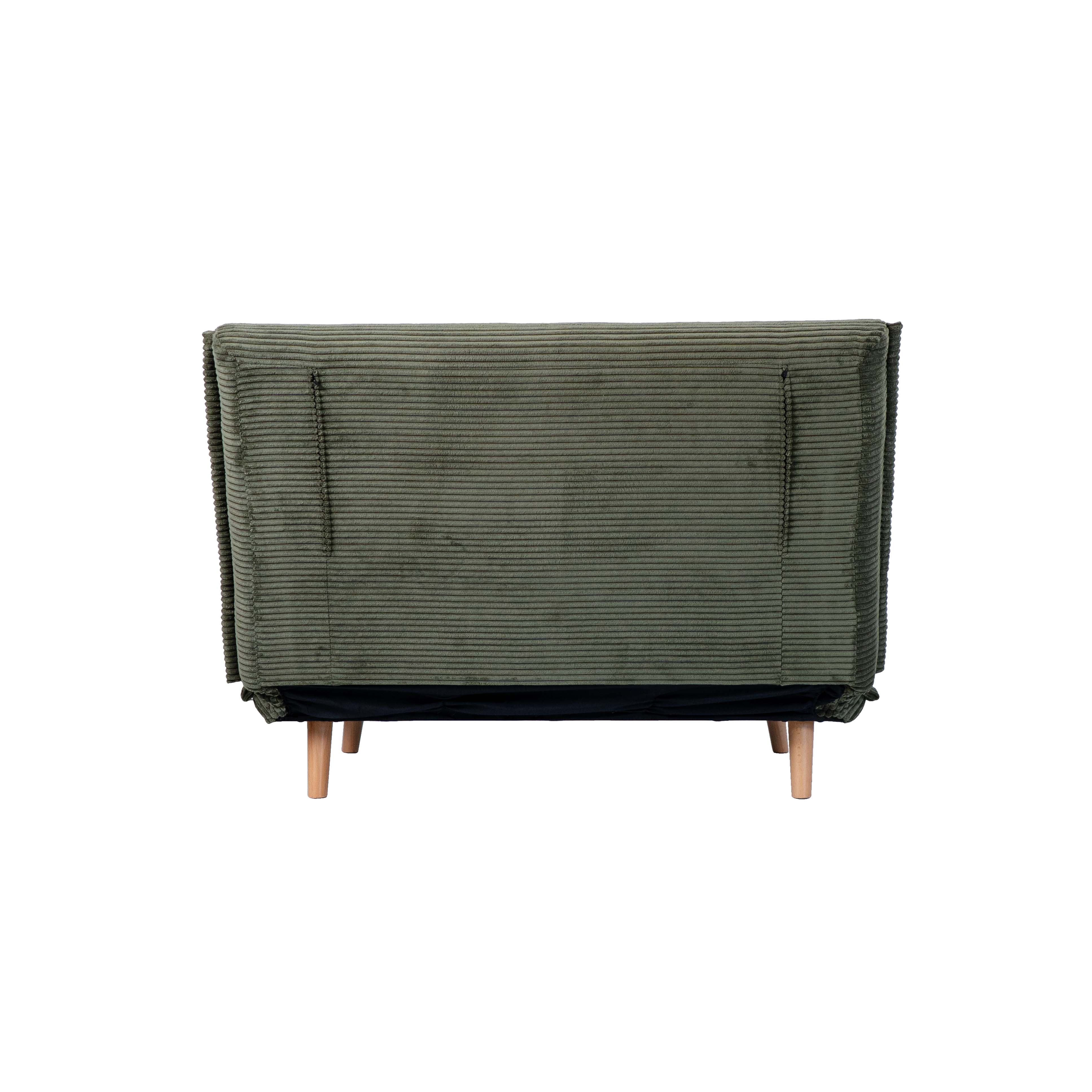 Leonard Corduroy 1.5 Seat Sofa Bed