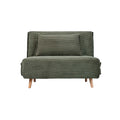 Leonard Corduroy 1 Seat Sofa Bed