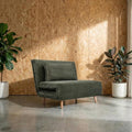 Leonard Corduroy 1.5 Seat Sofa Bed