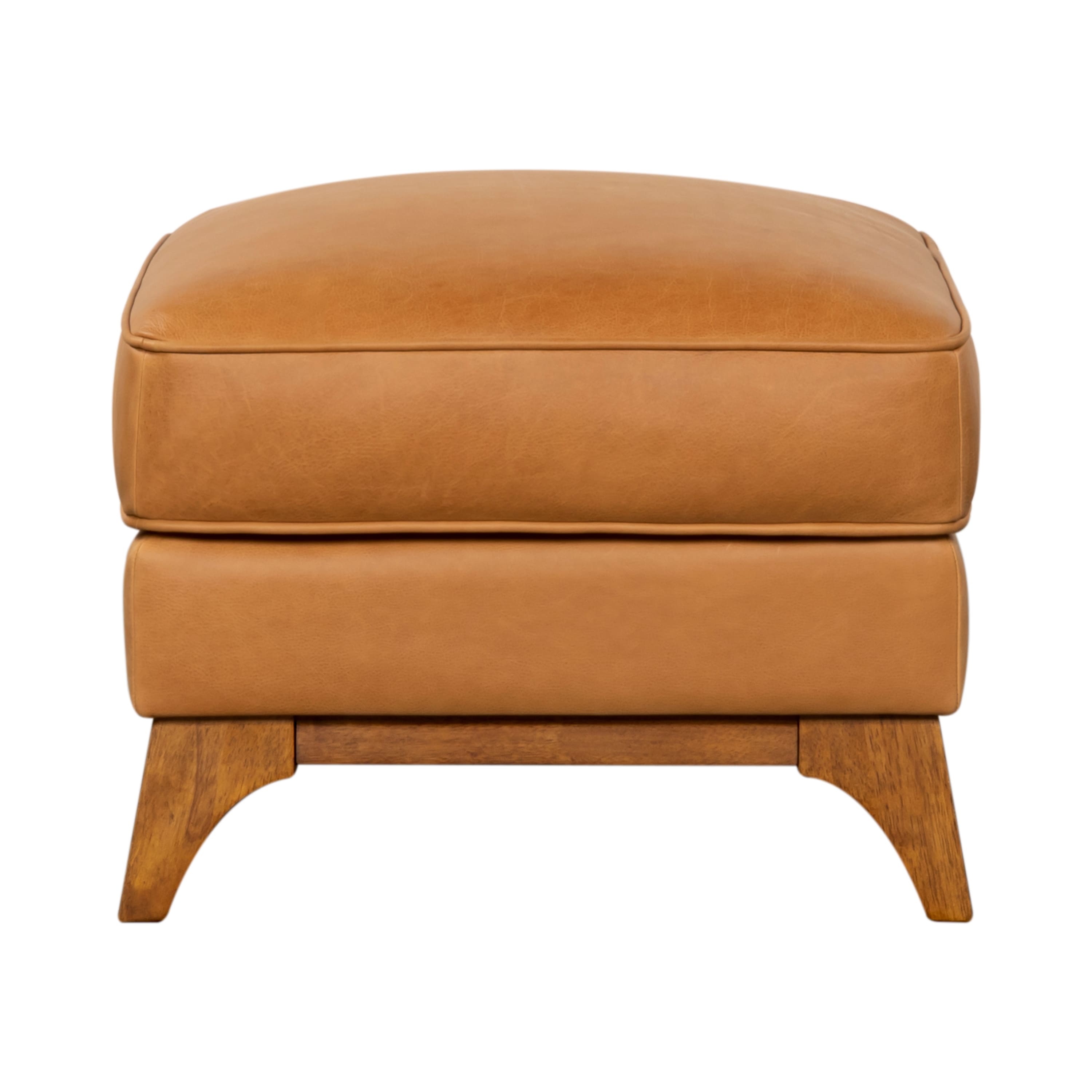 Avenue Ostuni Leather Ottoman