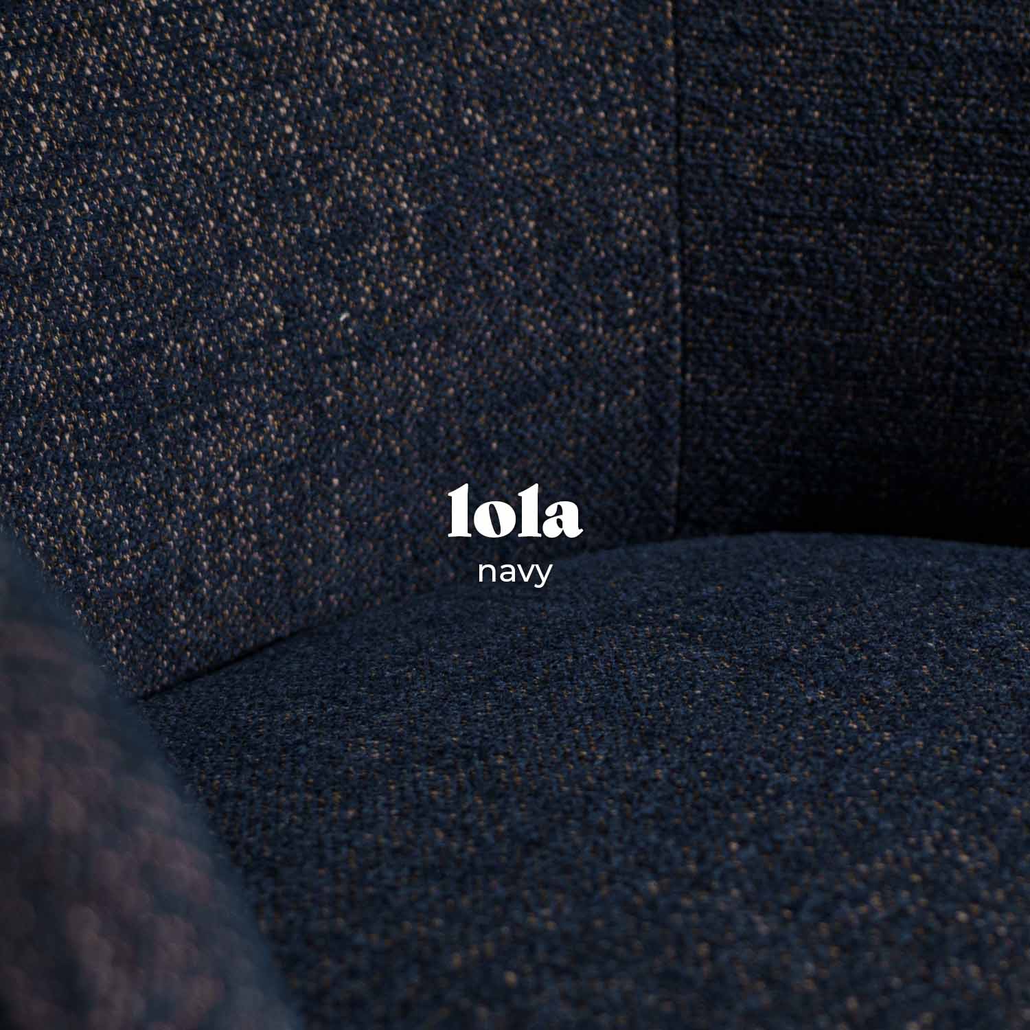 Crescent Fabric Left Side Facing Chaise Lounge