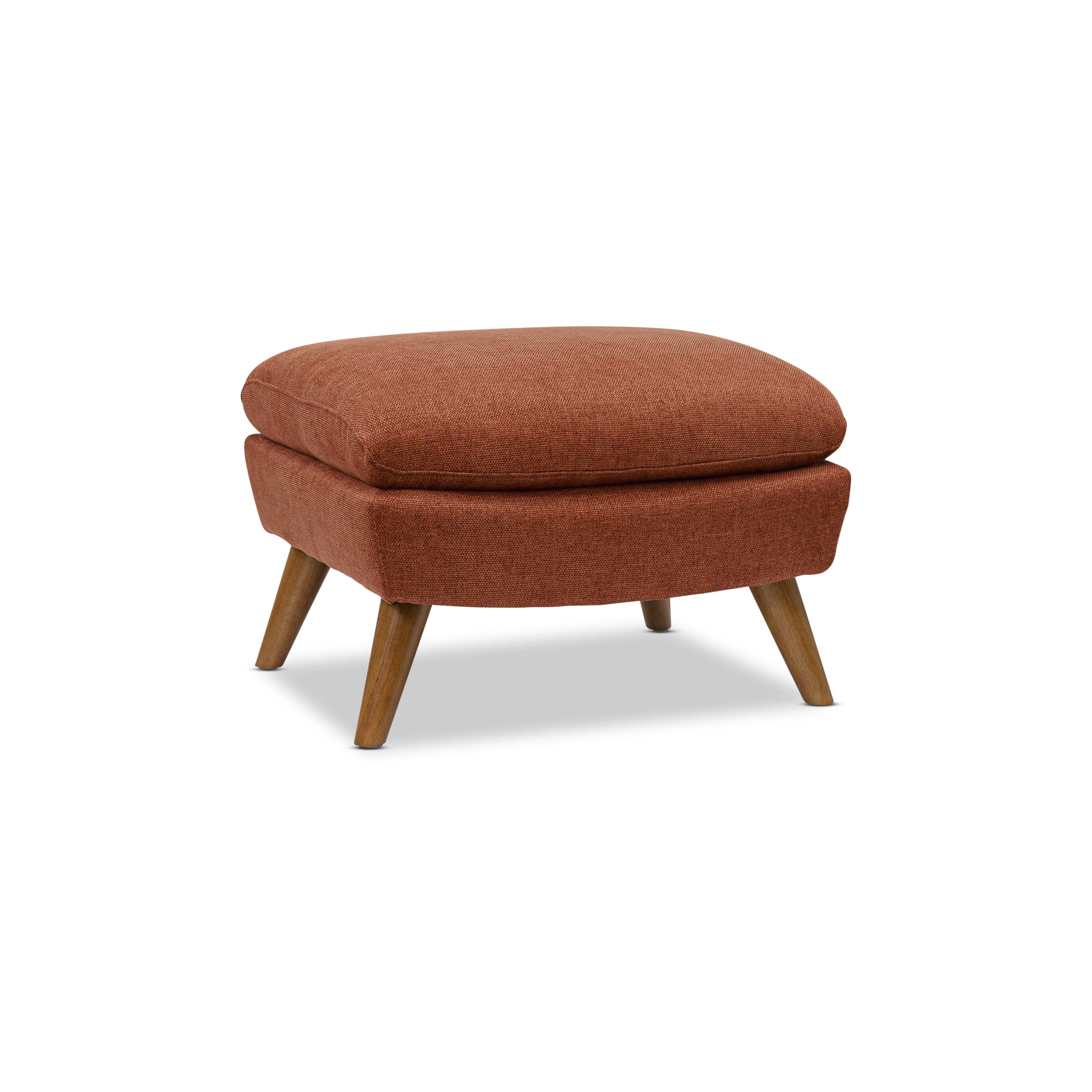 Lunar Fabric Ottoman