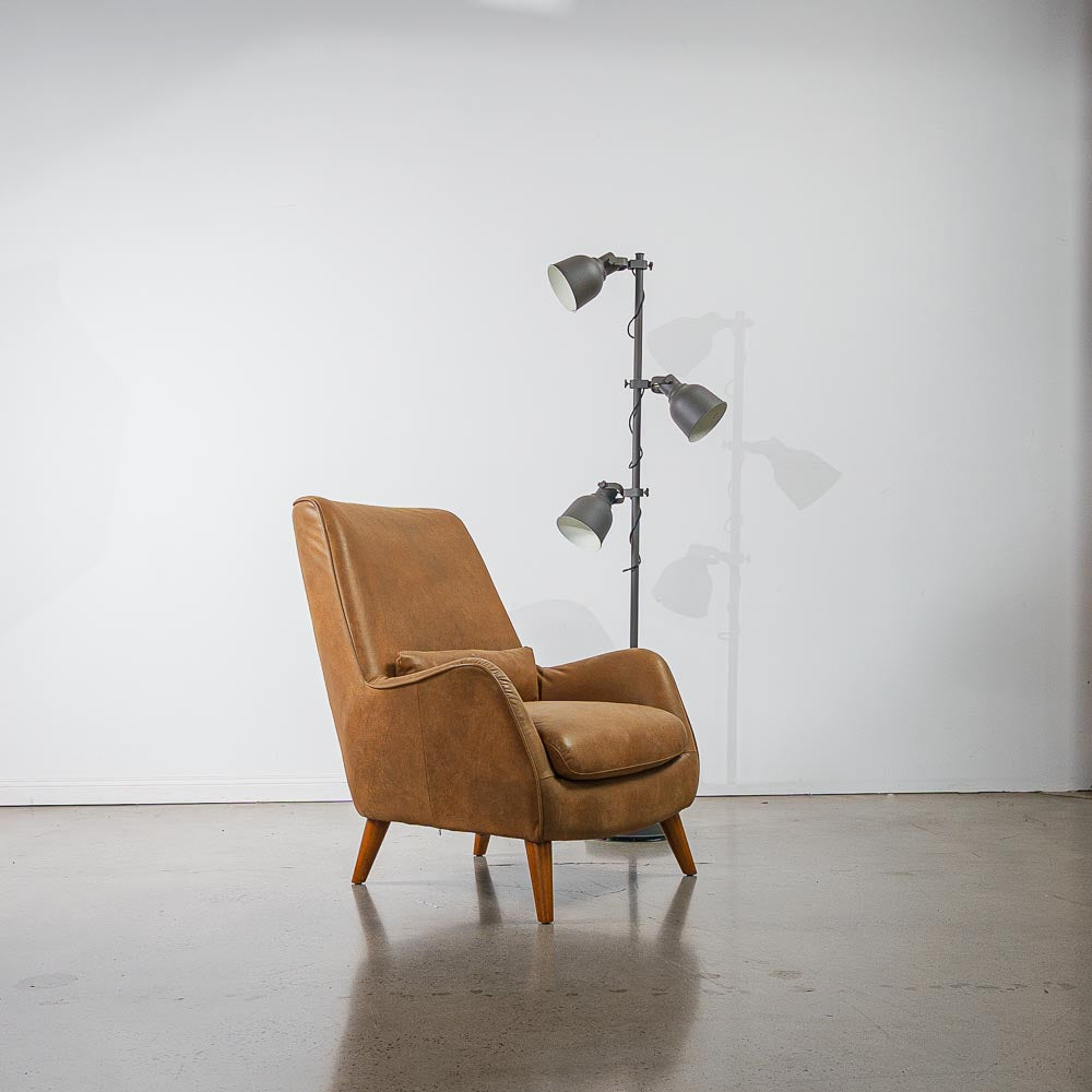 Lunar Leather Chair