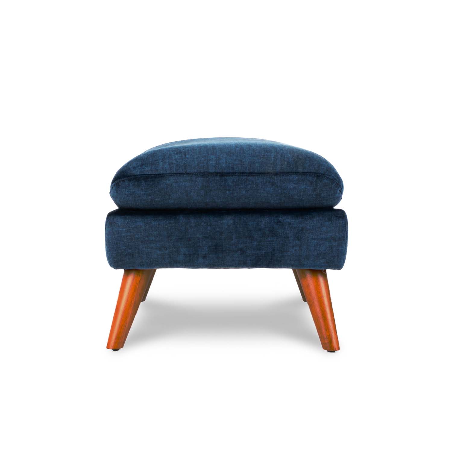 Lunar Vogue Velvet Ottoman