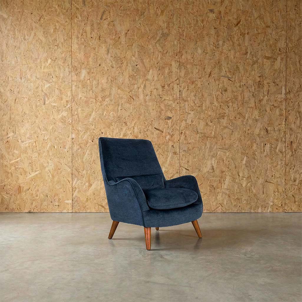 Lunar Vogue Velvet Chair