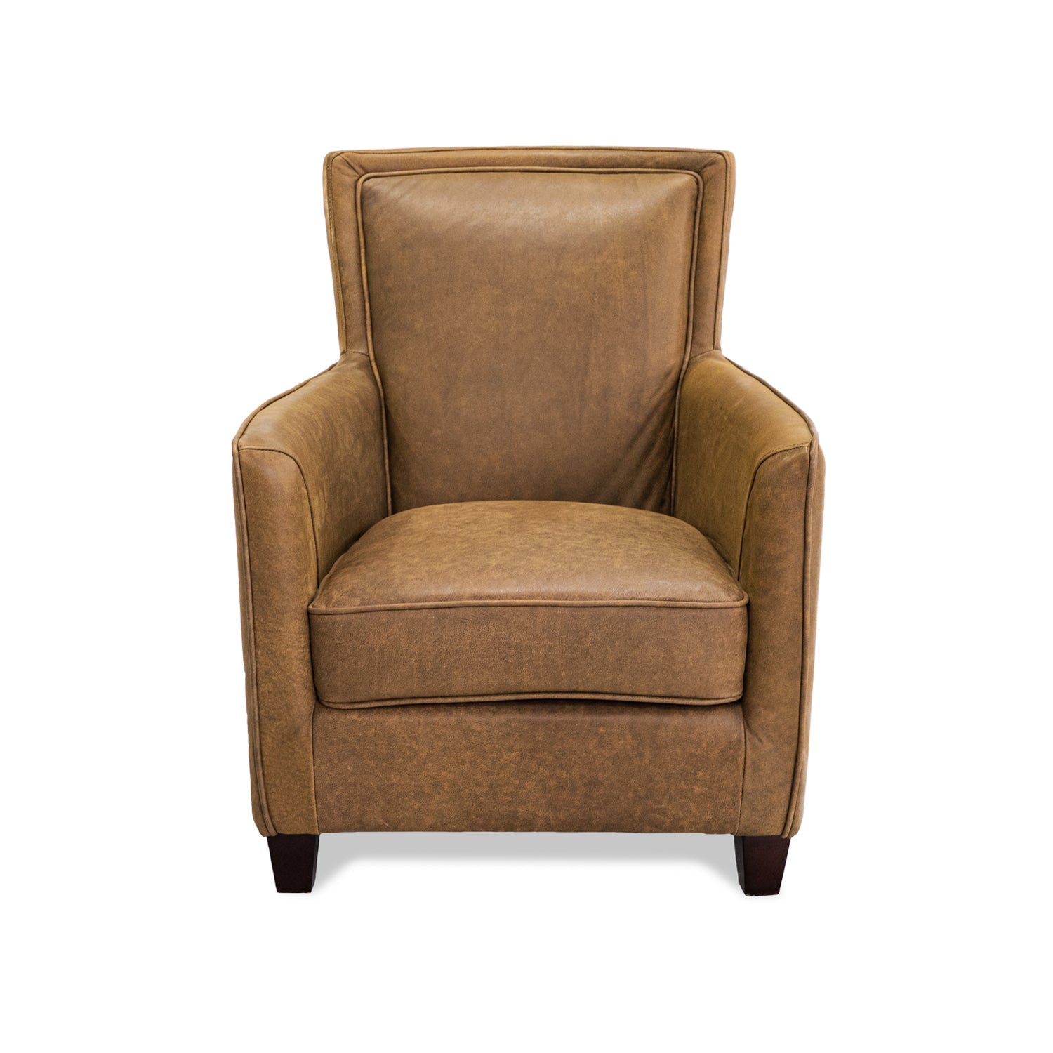 Monteray Leather Chair in Brumby Natural Online Warehouse Sale