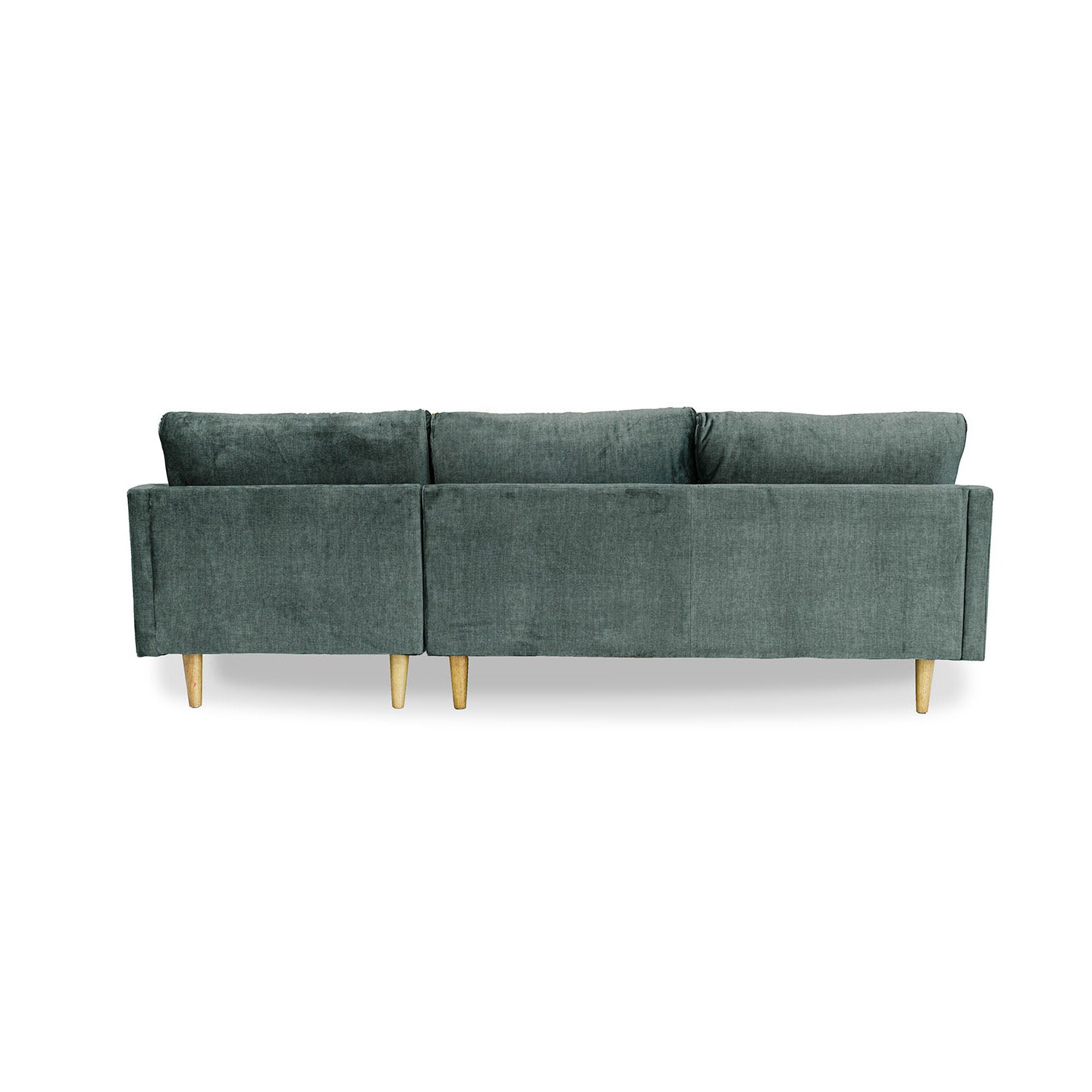 Marie Vogue Velvet Right Side Facing Chaise Lounge