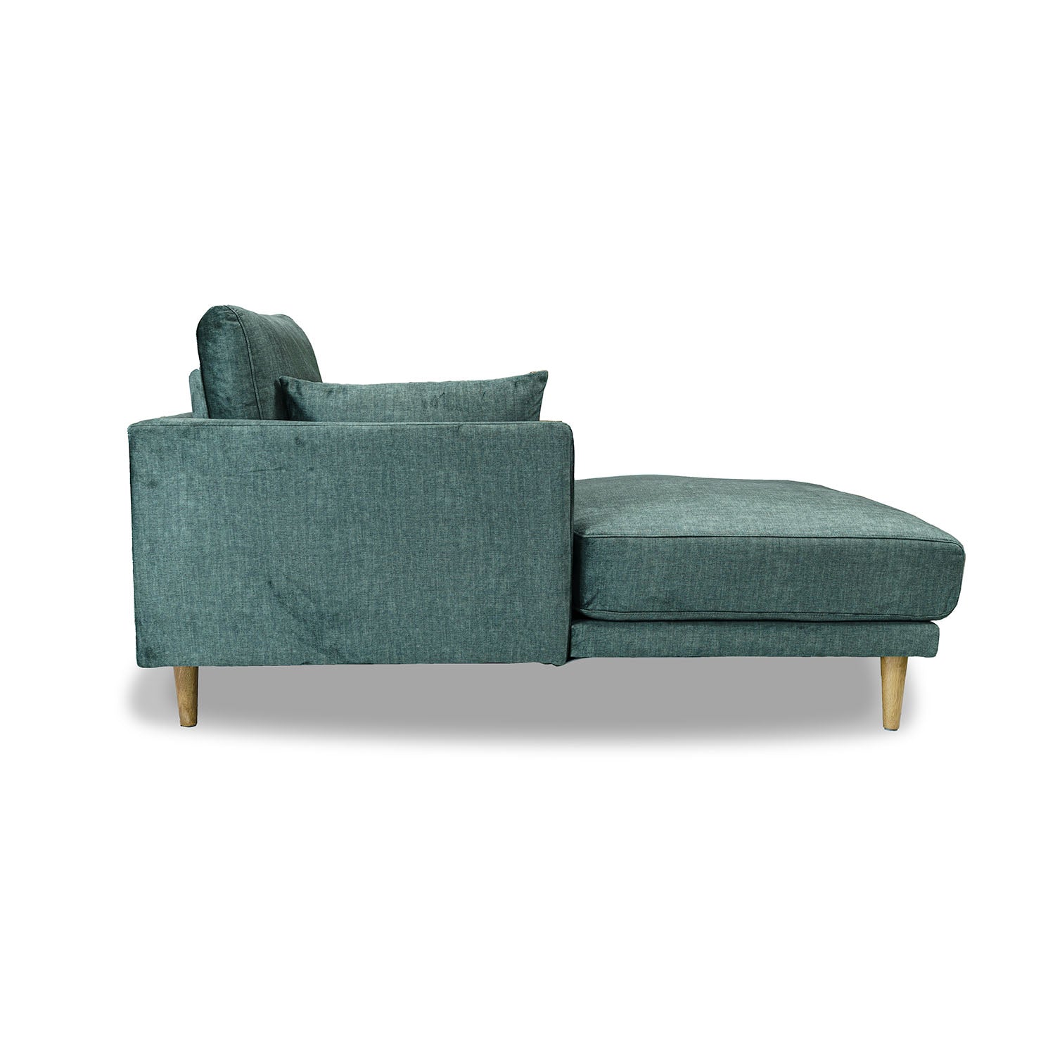 Marie Vogue Velvet Left Side Facing Chaise Lounge