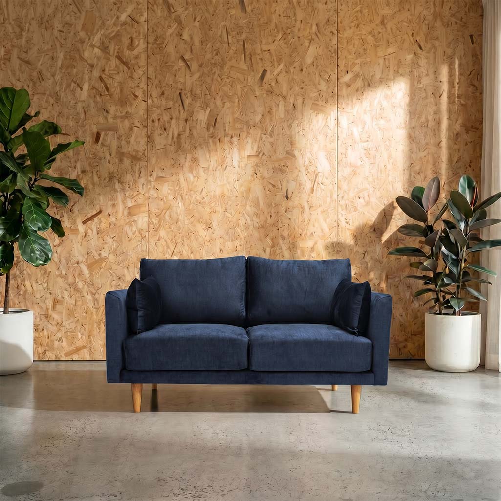 Marie Vogue Velvet 2 Seat Sofa