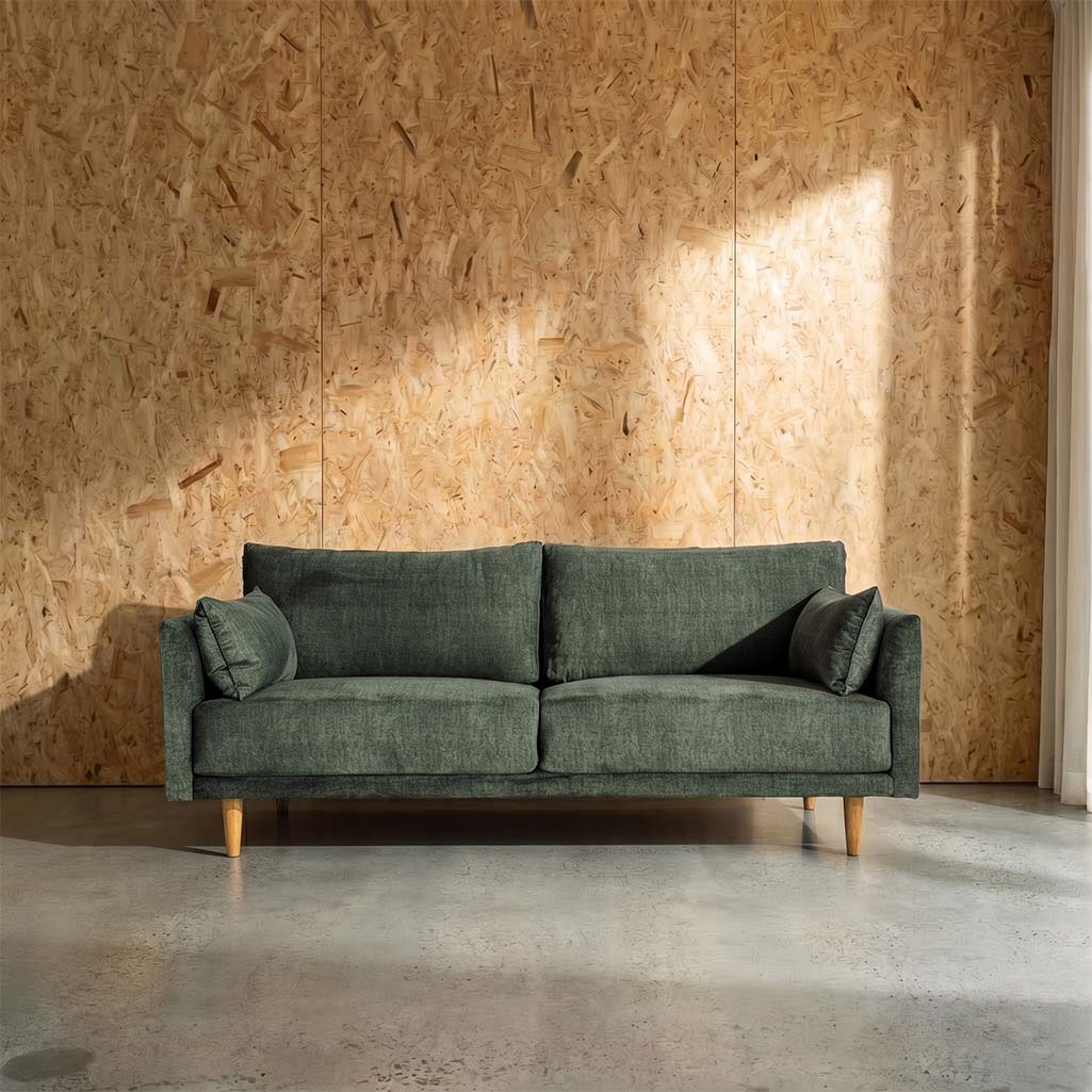 Marie Vogue Velvet 3 Seat Sofa