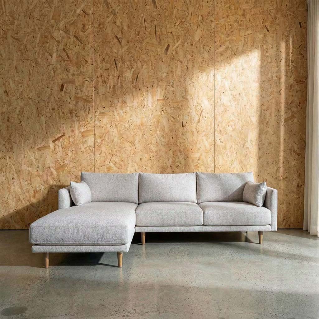 Marie Fabric Left Side Facing Chaise Lounge