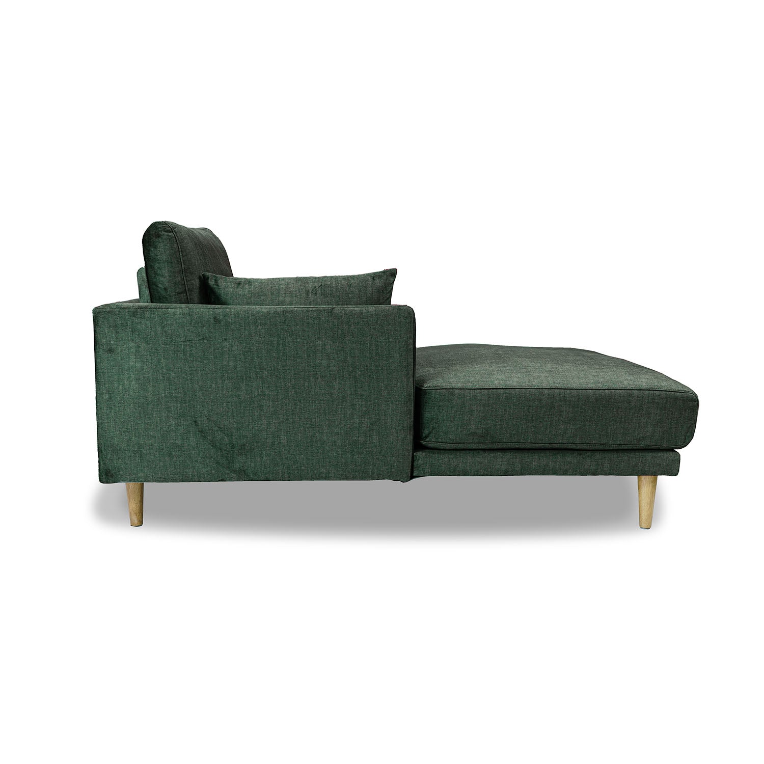 Marie Vogue Velvet Left Side Facing Chaise Lounge