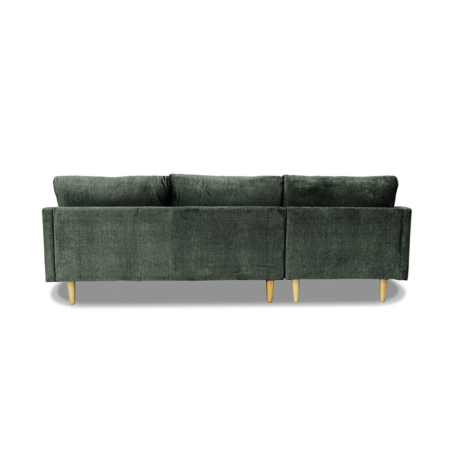 Marie Vogue Velvet Left Side Facing Chaise Lounge