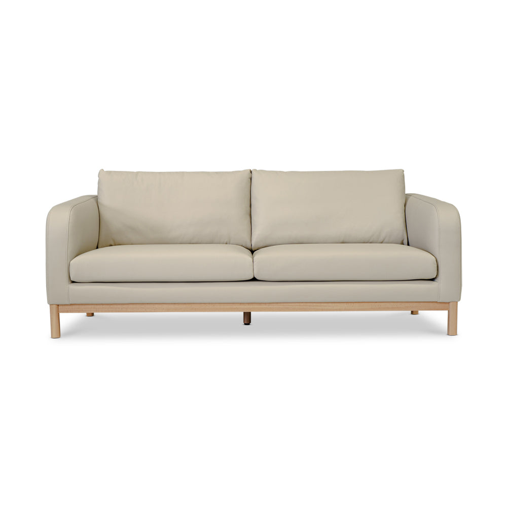 Marlowe Leather 3 Seat Sofa