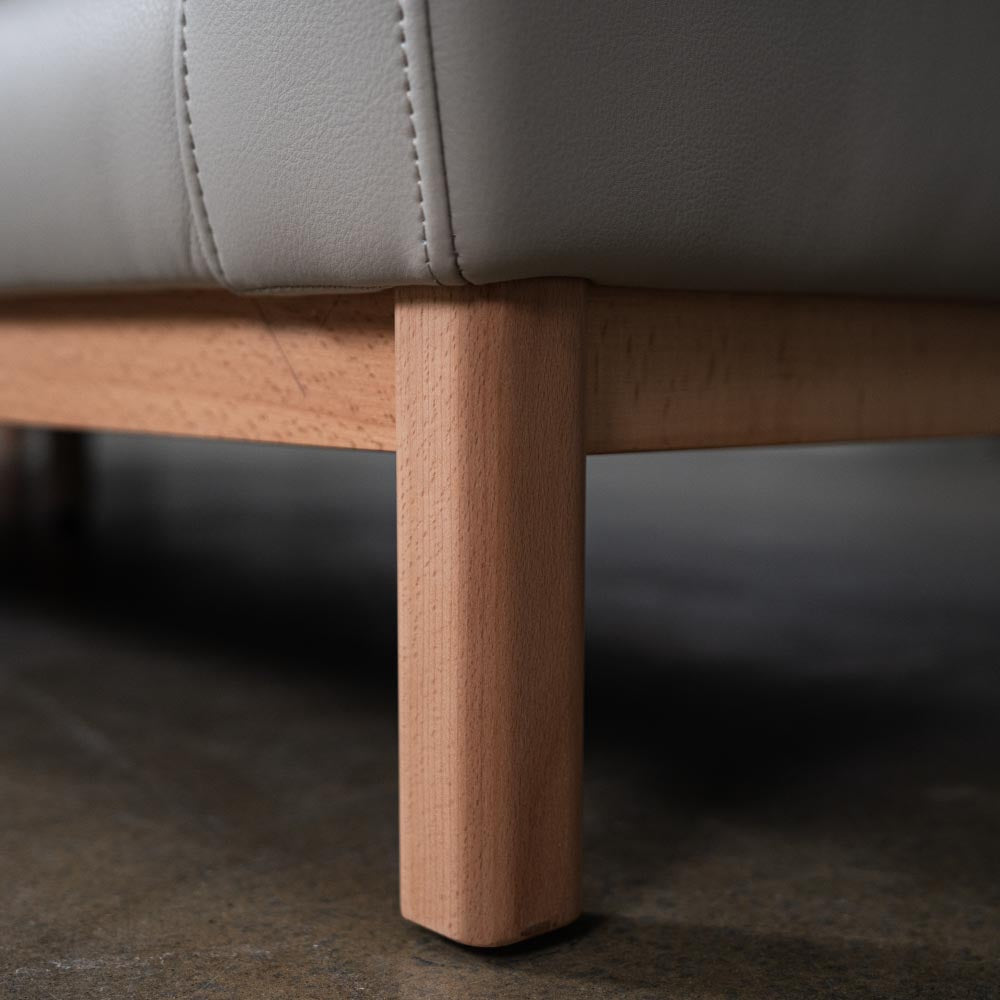 Marlowe Vegan Leather 3 Seat Sofa