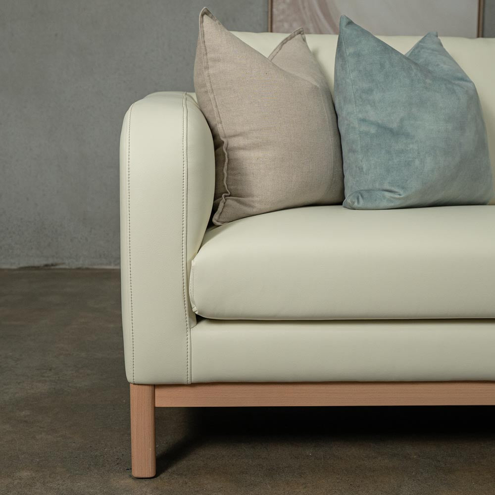 Marlowe Vegan Leather 3 Seat Sofa