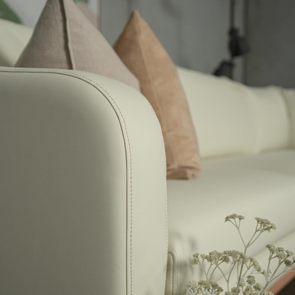 Marlowe Vegan Leather Right Side Facing Chaise Lounge