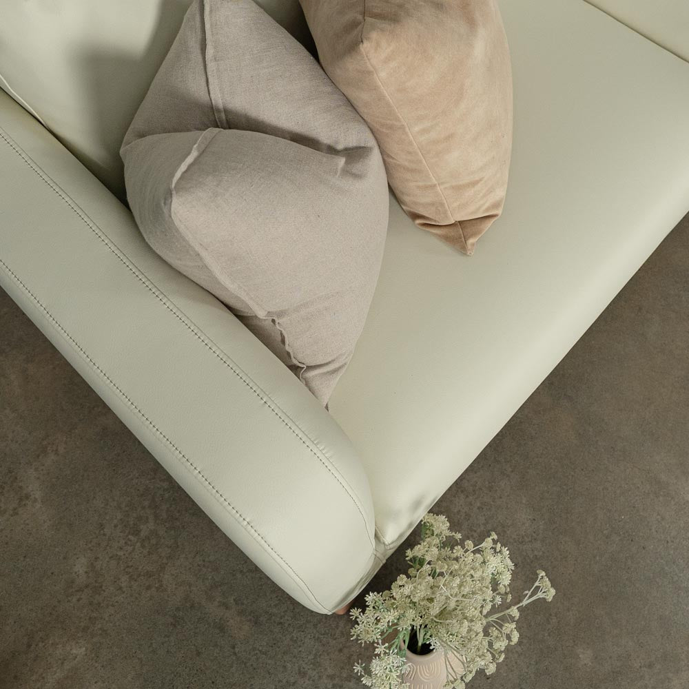 Marlowe Vegan Leather Right Side Facing Chaise Lounge